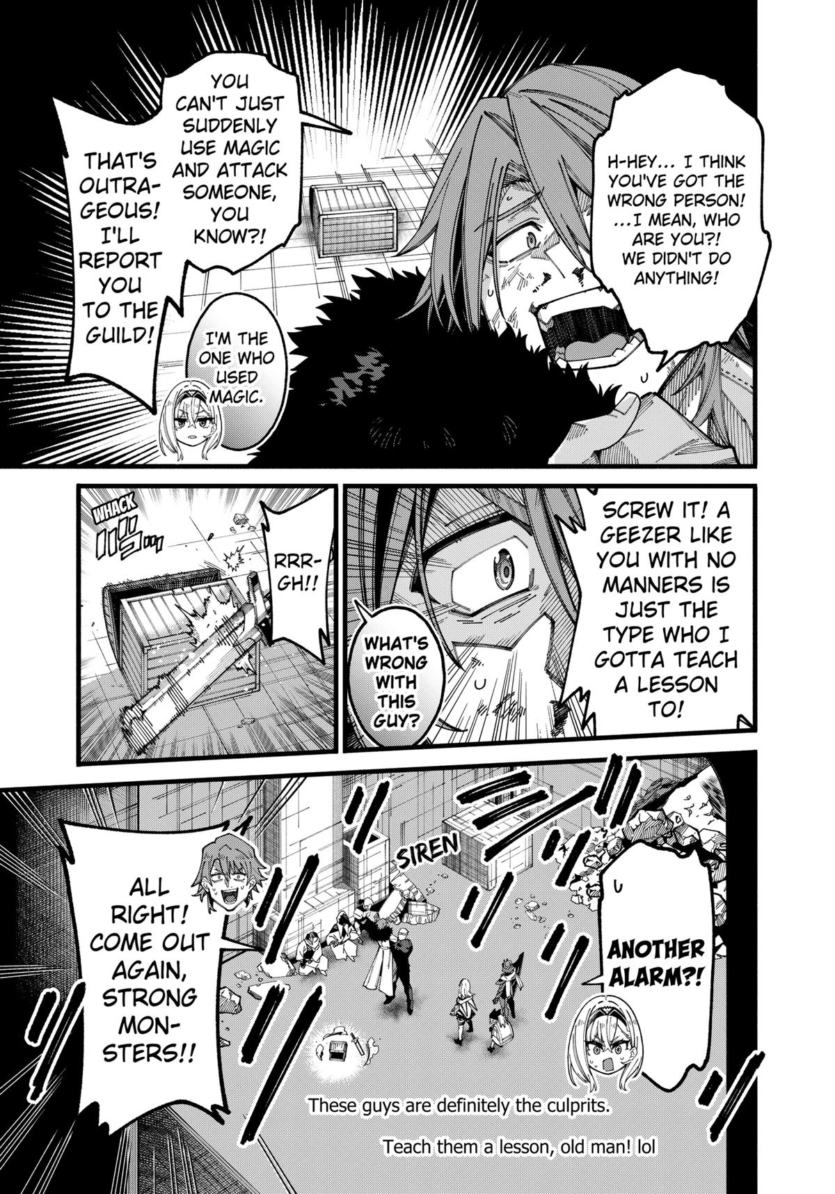 Jimi na Ojisan, Jitsu wa Eiyuu deshita. Jikaku ga Nai Mama Musou shitetara, Mei no Dungeon Haishin de Sarasareteta you desu Chap 6 - Next Chap 7
