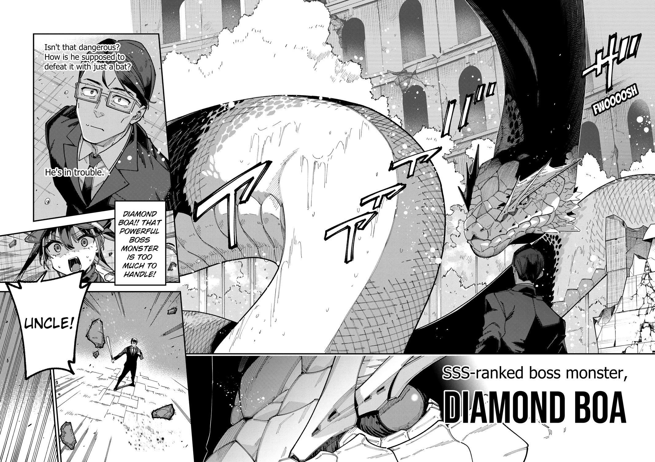 Jimi na Ojisan, Jitsu wa Eiyuu deshita. Jikaku ga Nai Mama Musou shitetara, Mei no Dungeon Haishin de Sarasareteta you desu Chap 1 - Next Chap 2