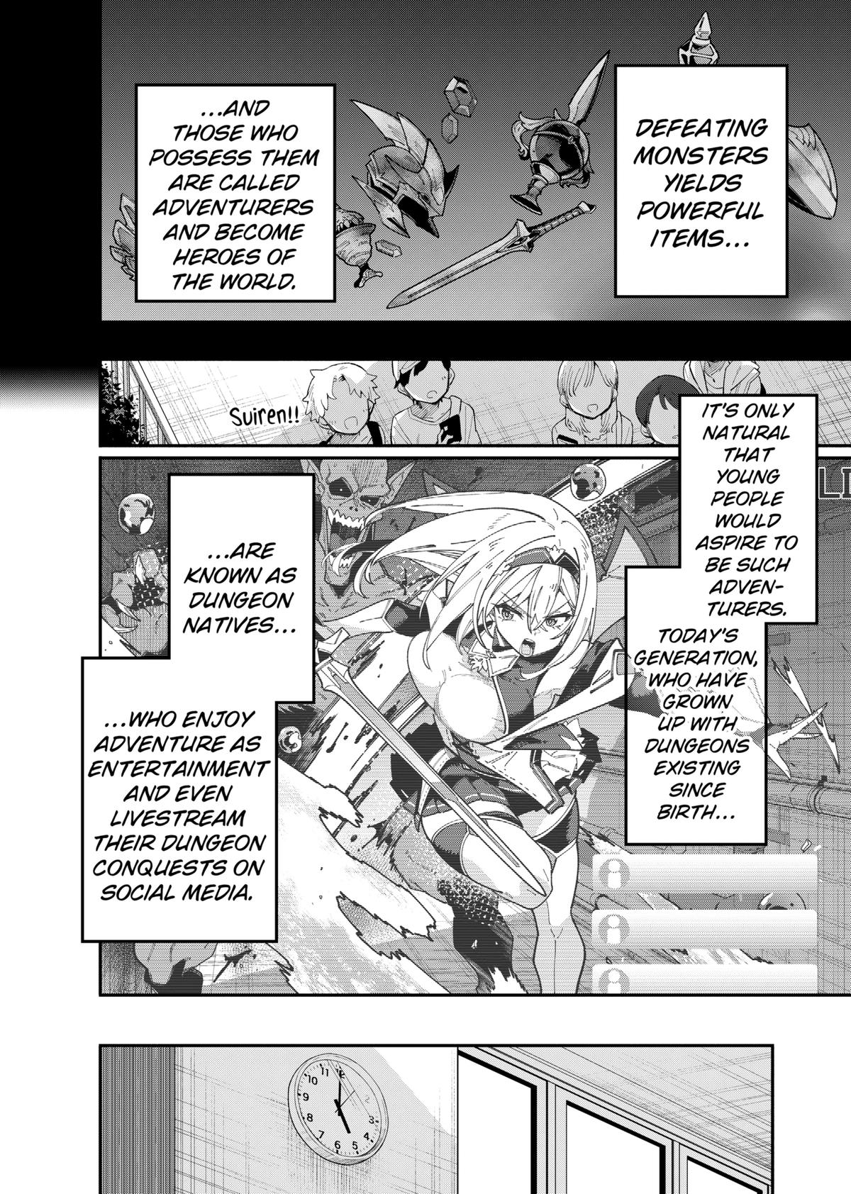 Jimi na Ojisan, Jitsu wa Eiyuu deshita. Jikaku ga Nai Mama Musou shitetara, Mei no Dungeon Haishin de Sarasareteta you desu Chap 1 - Next Chap 2