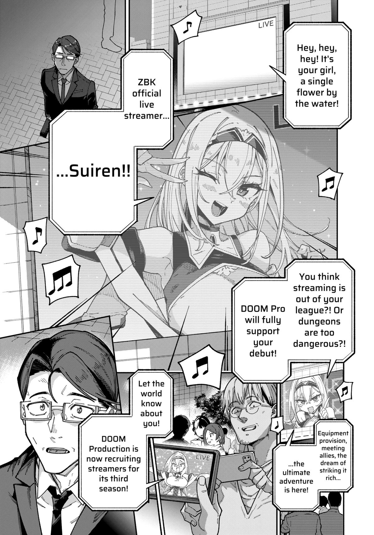 Jimi na Ojisan, Jitsu wa Eiyuu deshita. Jikaku ga Nai Mama Musou shitetara, Mei no Dungeon Haishin de Sarasareteta you desu Chap 1 - Next Chap 2