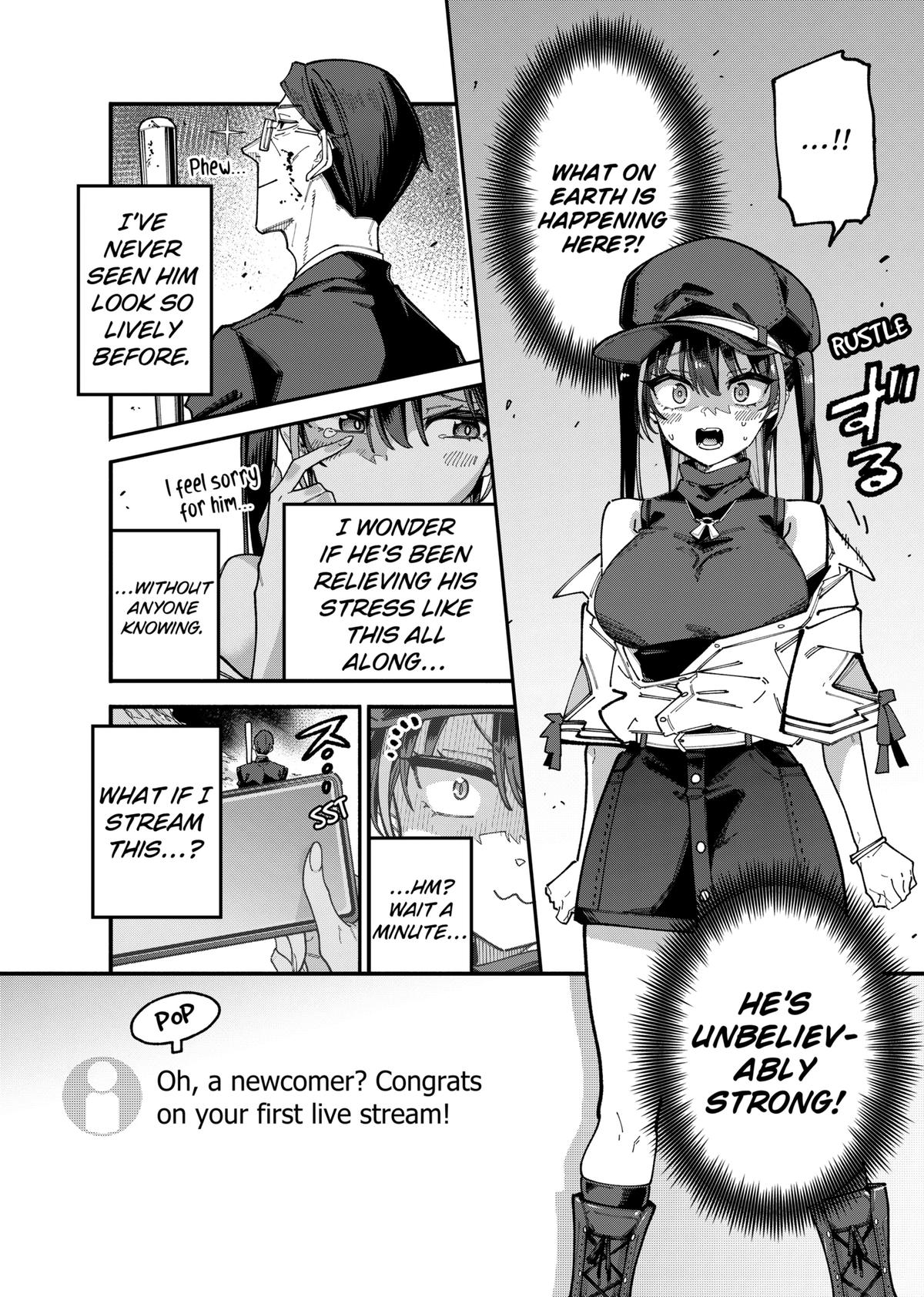 Jimi na Ojisan, Jitsu wa Eiyuu deshita. Jikaku ga Nai Mama Musou shitetara, Mei no Dungeon Haishin de Sarasareteta you desu Chap 1 - Next Chap 2