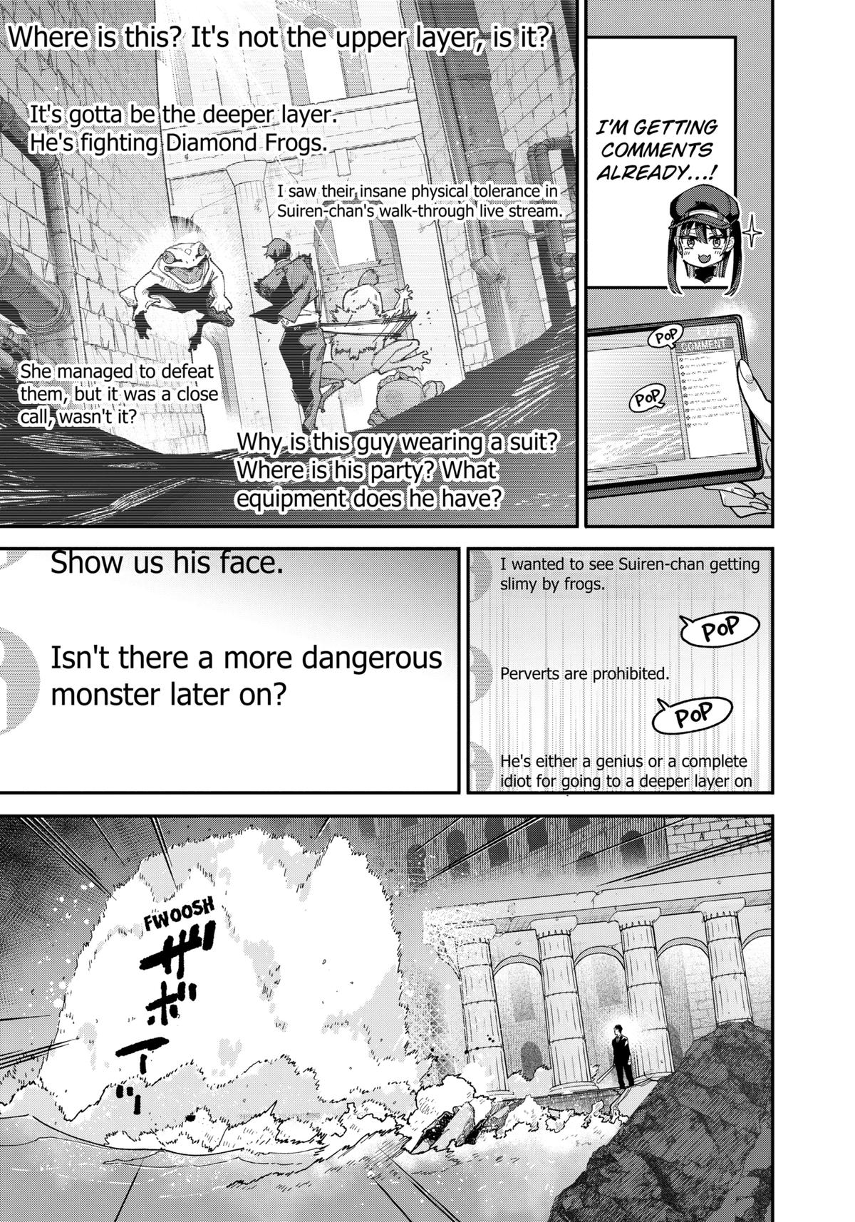 Jimi na Ojisan, Jitsu wa Eiyuu deshita. Jikaku ga Nai Mama Musou shitetara, Mei no Dungeon Haishin de Sarasareteta you desu Chap 1 - Next Chap 2