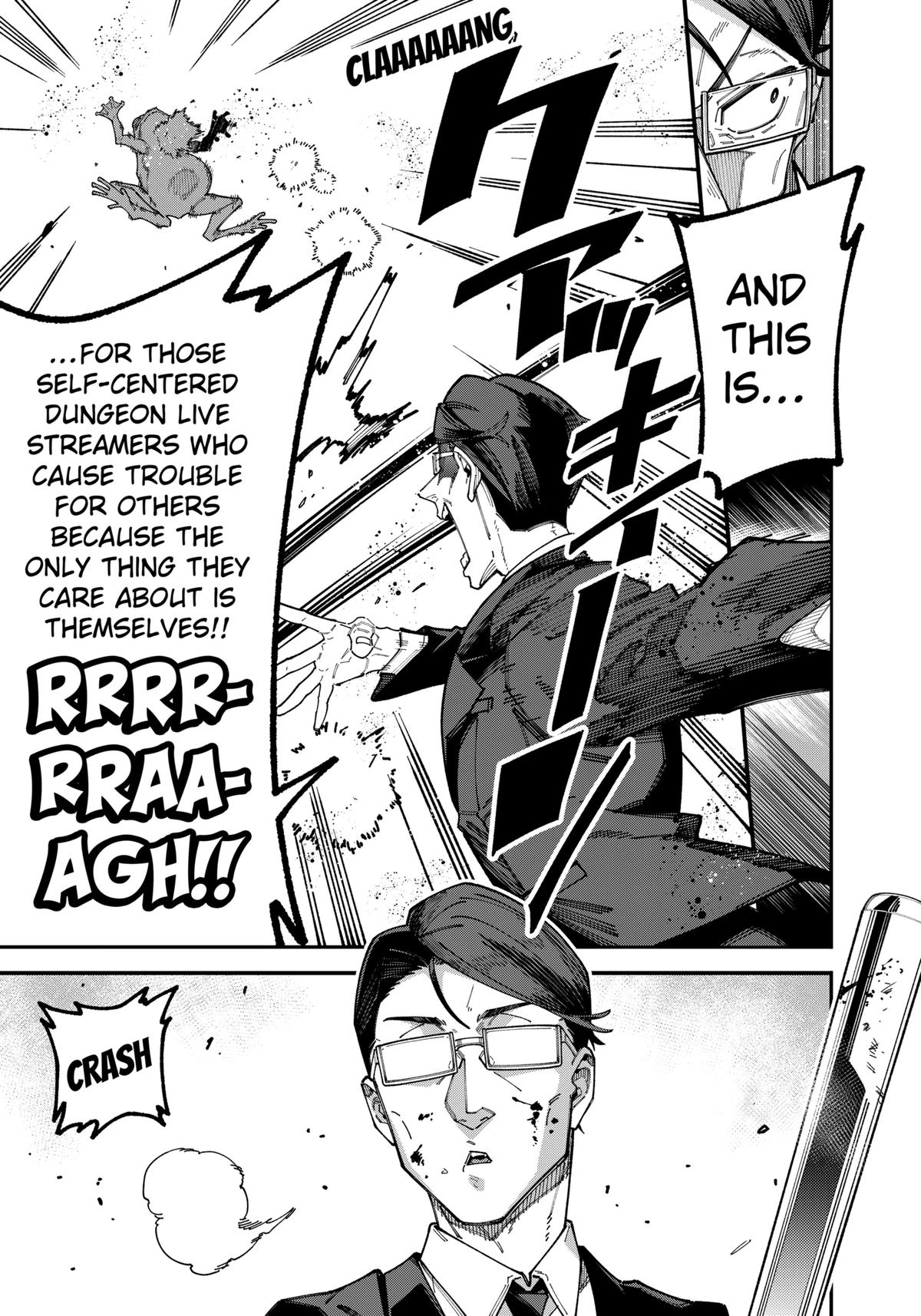 Jimi na Ojisan, Jitsu wa Eiyuu deshita. Jikaku ga Nai Mama Musou shitetara, Mei no Dungeon Haishin de Sarasareteta you desu Chap 1 - Next Chap 2