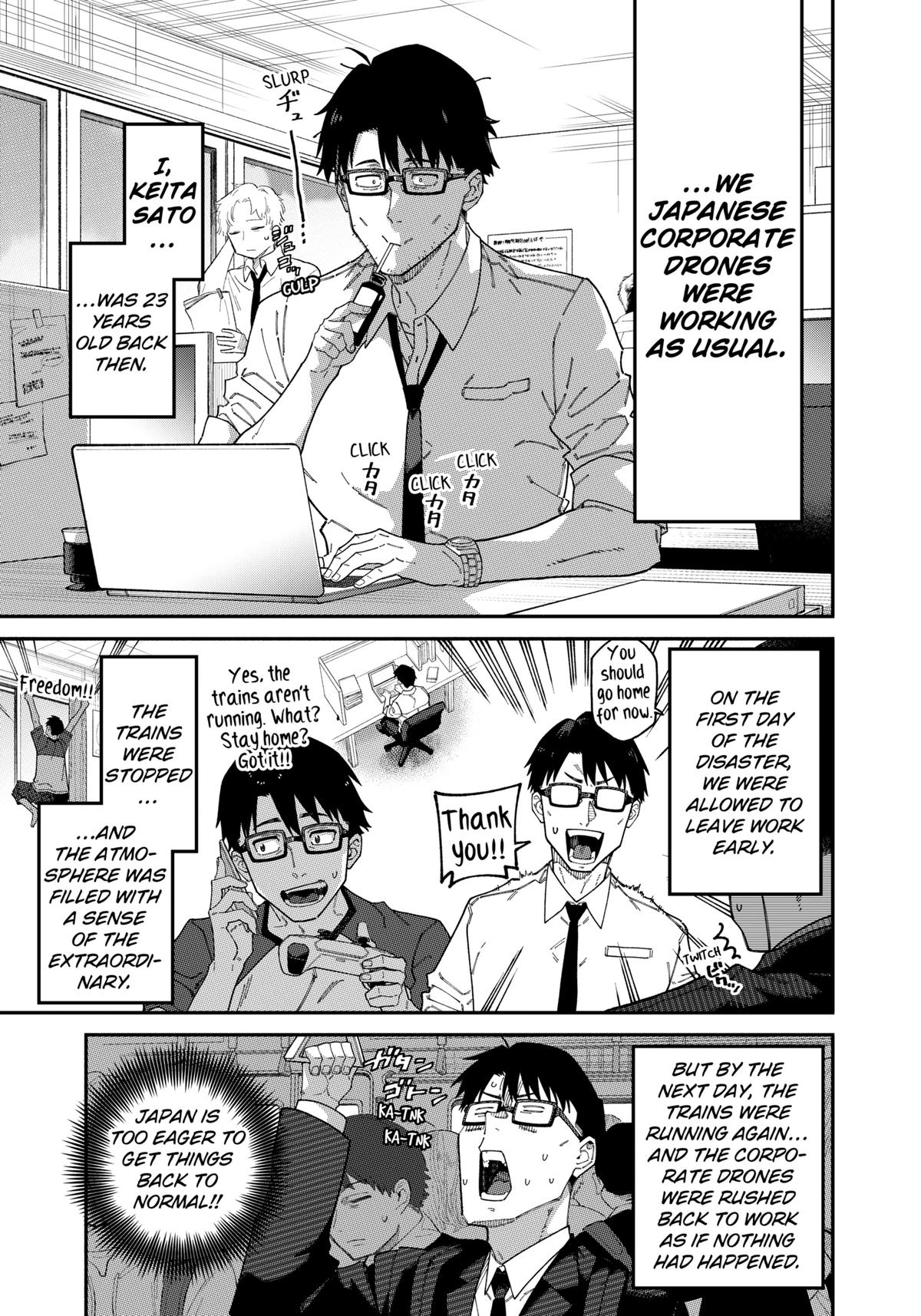 Jimi na Ojisan, Jitsu wa Eiyuu deshita. Jikaku ga Nai Mama Musou shitetara, Mei no Dungeon Haishin de Sarasareteta you desu Chap 2 - Next Chap 3
