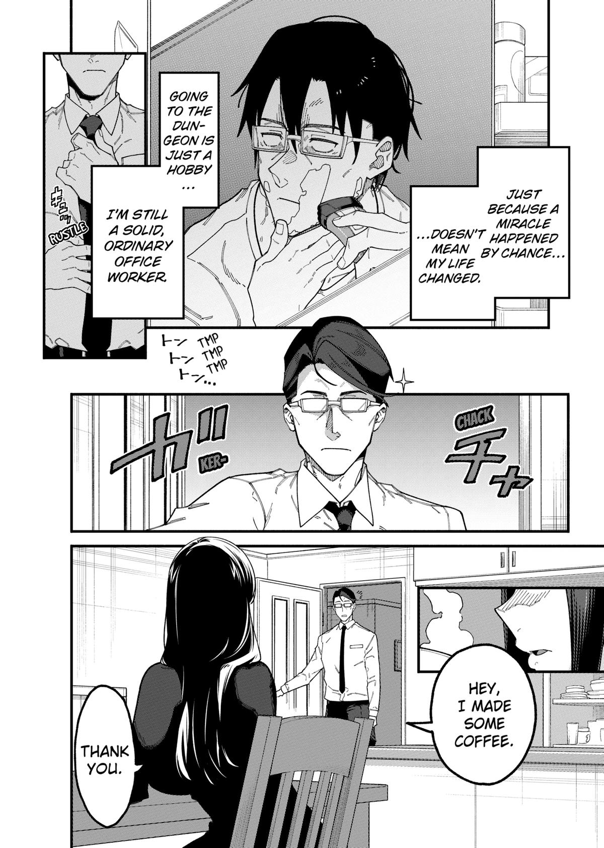 Jimi na Ojisan, Jitsu wa Eiyuu deshita. Jikaku ga Nai Mama Musou shitetara, Mei no Dungeon Haishin de Sarasareteta you desu Chap 2 - Next Chap 3