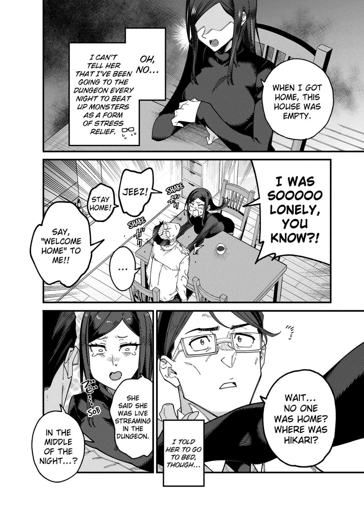 Jimi na Ojisan, Jitsu wa Eiyuu deshita. Jikaku ga Nai Mama Musou shitetara, Mei no Dungeon Haishin de Sarasareteta you desu Chap 2 - Next Chap 3