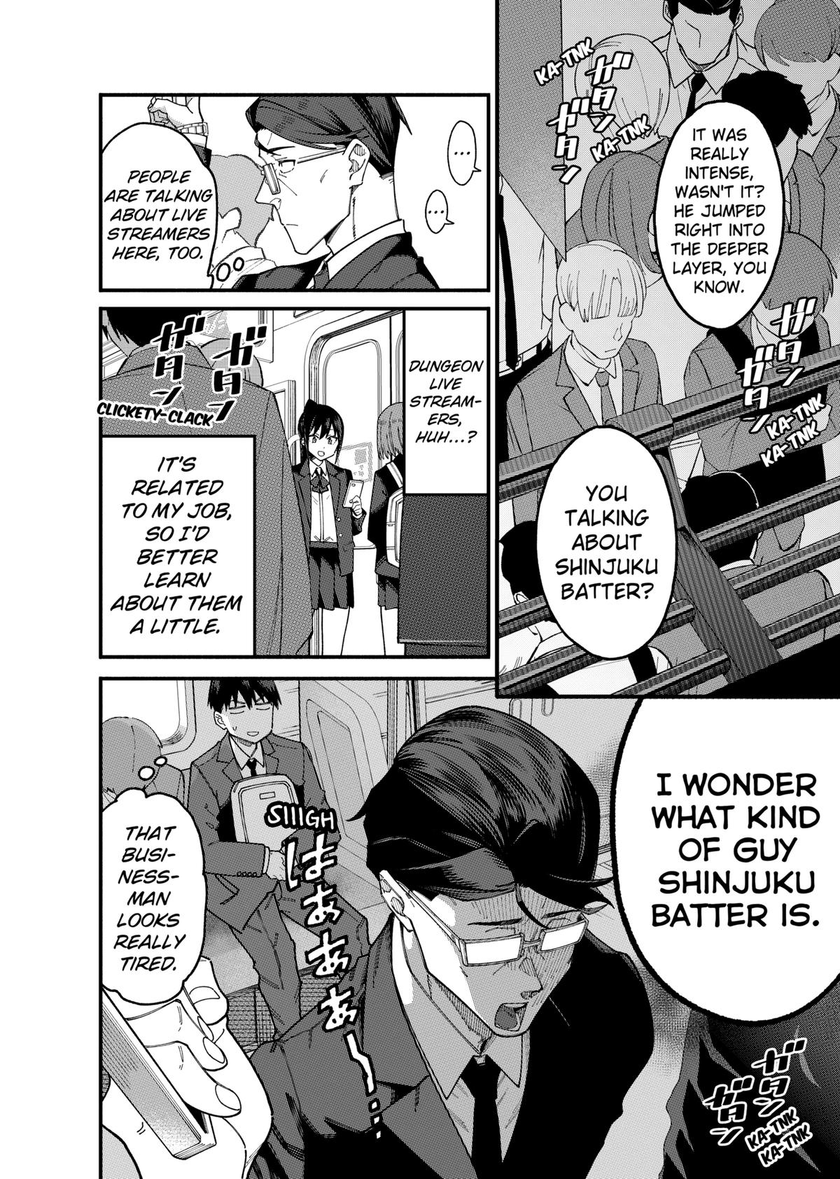 Jimi na Ojisan, Jitsu wa Eiyuu deshita. Jikaku ga Nai Mama Musou shitetara, Mei no Dungeon Haishin de Sarasareteta you desu Chap 2 - Next Chap 3