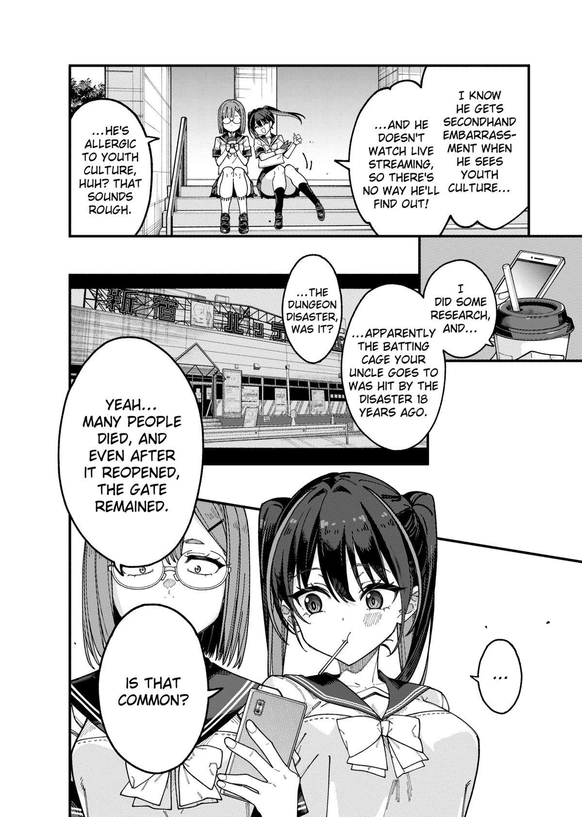 Jimi na Ojisan, Jitsu wa Eiyuu deshita. Jikaku ga Nai Mama Musou shitetara, Mei no Dungeon Haishin de Sarasareteta you desu Chap 3 - Next Chap 4