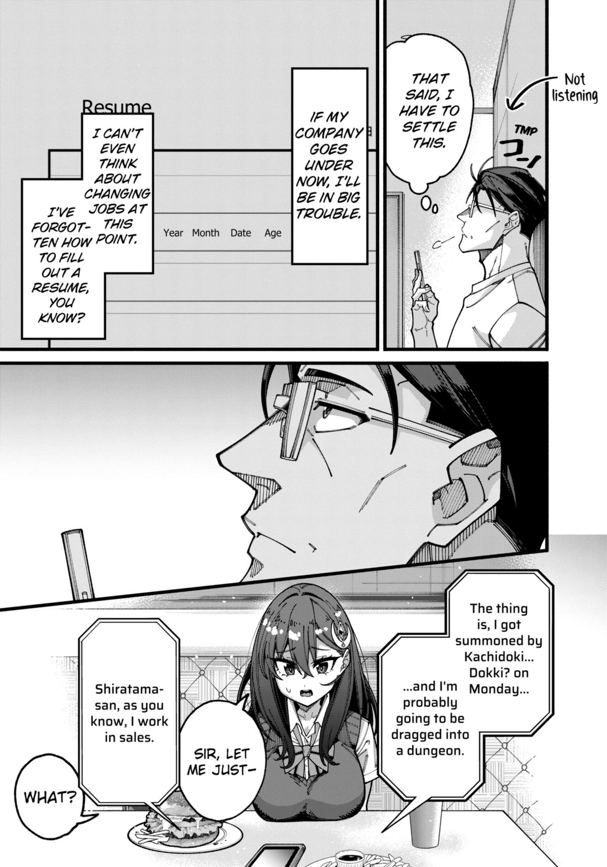 Jimi na Ojisan, Jitsu wa Eiyuu deshita. Jikaku ga Nai Mama Musou shitetara, Mei no Dungeon Haishin de Sarasareteta you desu Chap 17 - Next Chap 18