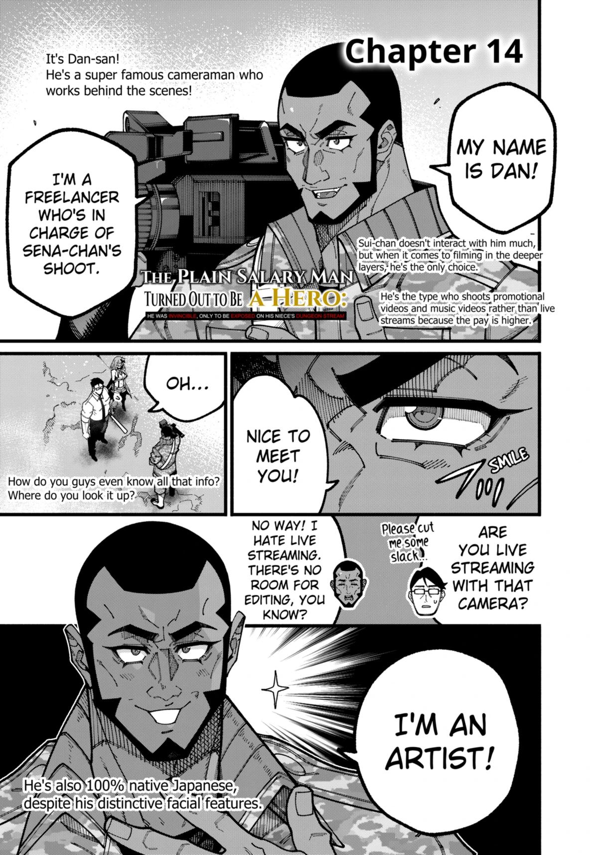 Jimi na Ojisan, Jitsu wa Eiyuu deshita. Jikaku ga Nai Mama Musou shitetara, Mei no Dungeon Haishin de Sarasareteta you desu Chap 14 - Next Chap 15