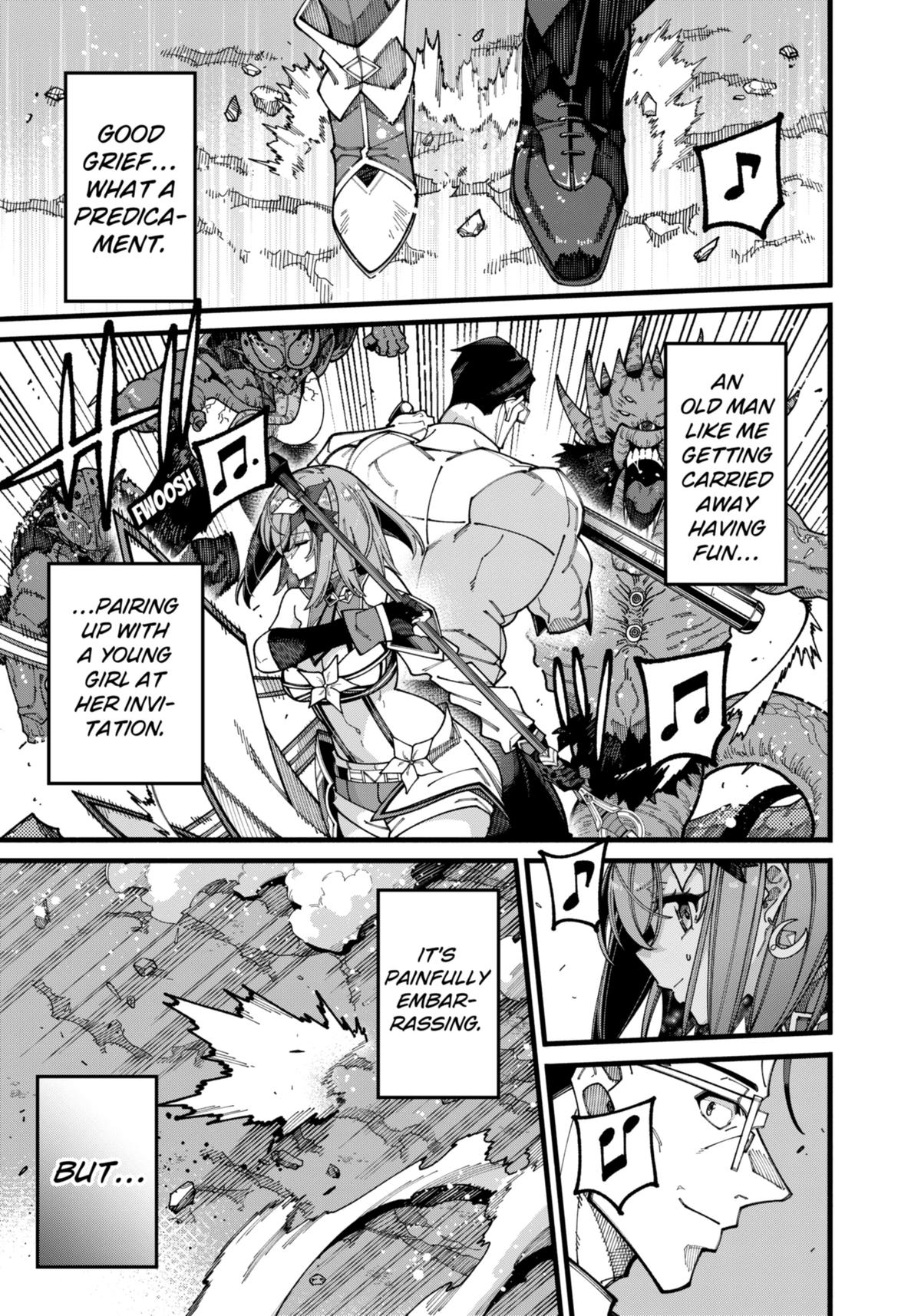 Jimi na Ojisan, Jitsu wa Eiyuu deshita. Jikaku ga Nai Mama Musou shitetara, Mei no Dungeon Haishin de Sarasareteta you desu Chap 14 - Next Chap 15