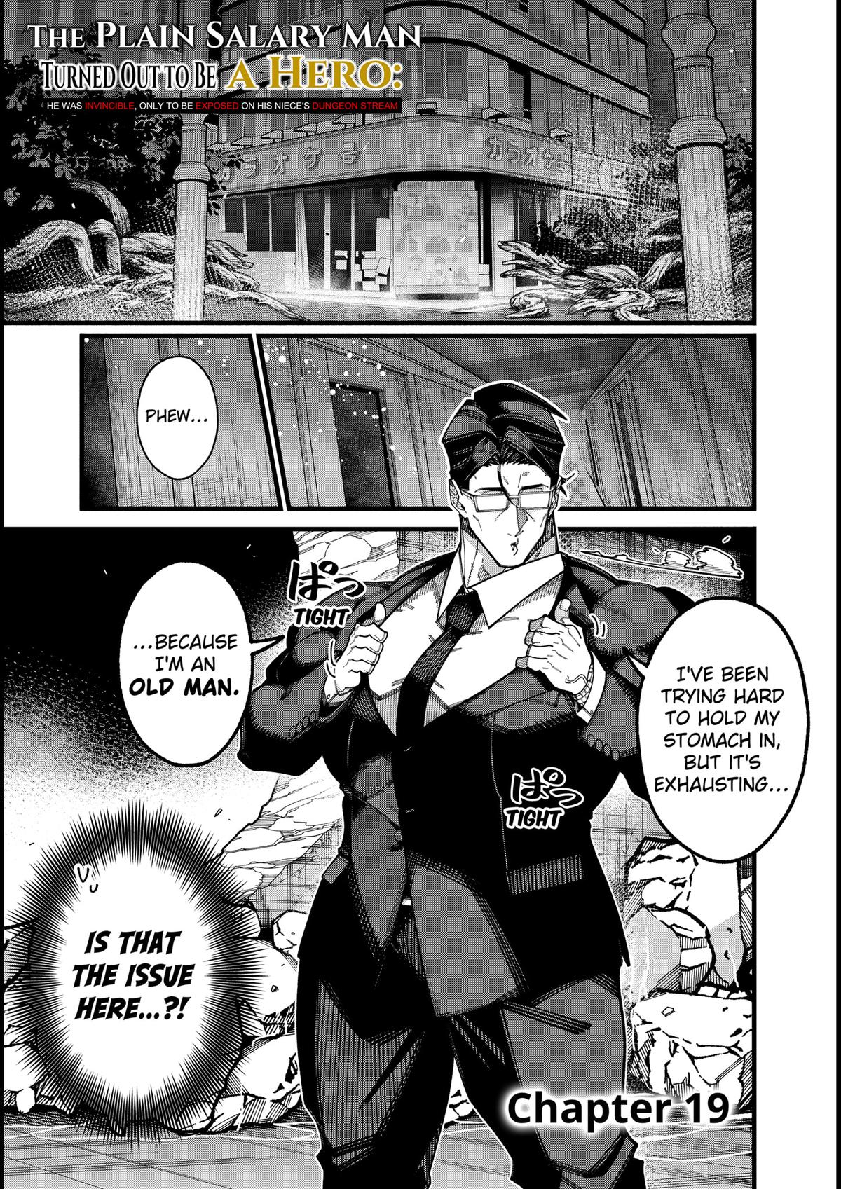 Jimi na Ojisan, Jitsu wa Eiyuu deshita. Jikaku ga Nai Mama Musou shitetara, Mei no Dungeon Haishin de Sarasareteta you desu Chap 19 - Next Chap 20
