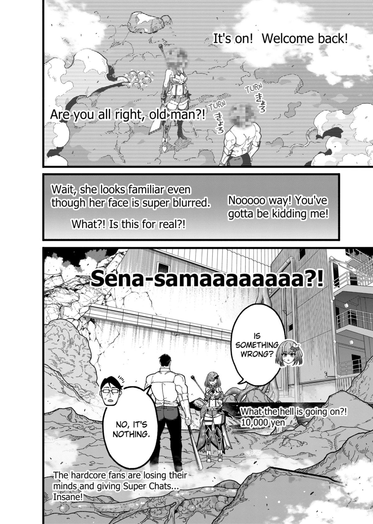 Jimi na Ojisan, Jitsu wa Eiyuu deshita. Jikaku ga Nai Mama Musou shitetara, Mei no Dungeon Haishin de Sarasareteta you desu Chap 12 - Next Chap 13