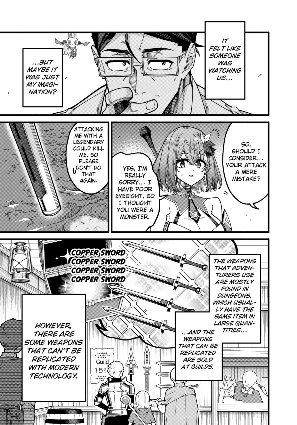 Jimi na Ojisan, Jitsu wa Eiyuu deshita. Jikaku ga Nai Mama Musou shitetara, Mei no Dungeon Haishin de Sarasareteta you desu Chap 12 - Next Chap 13