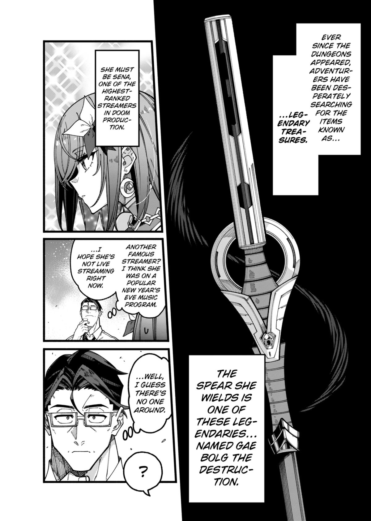 Jimi na Ojisan, Jitsu wa Eiyuu deshita. Jikaku ga Nai Mama Musou shitetara, Mei no Dungeon Haishin de Sarasareteta you desu Chap 12 - Next Chap 13