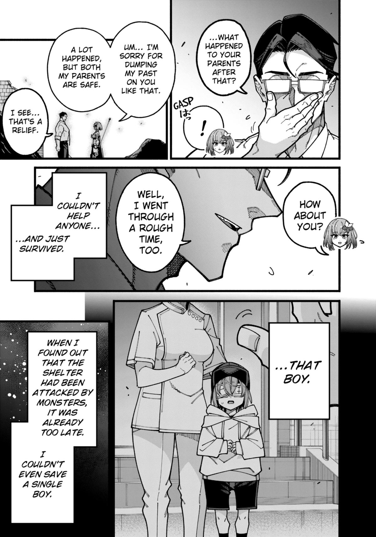 Jimi na Ojisan, Jitsu wa Eiyuu deshita. Jikaku ga Nai Mama Musou shitetara, Mei no Dungeon Haishin de Sarasareteta you desu Chap 13 - Next Chap 14