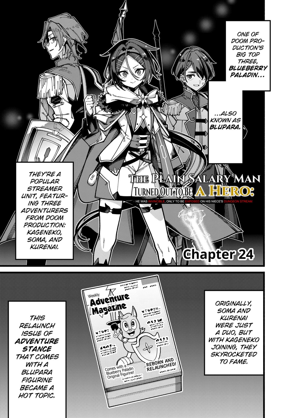 Jimi na Ojisan, Jitsu wa Eiyuu deshita. Jikaku ga Nai Mama Musou shitetara, Mei no Dungeon Haishin de Sarasareteta you desu Chap 24 - Next Chap 25