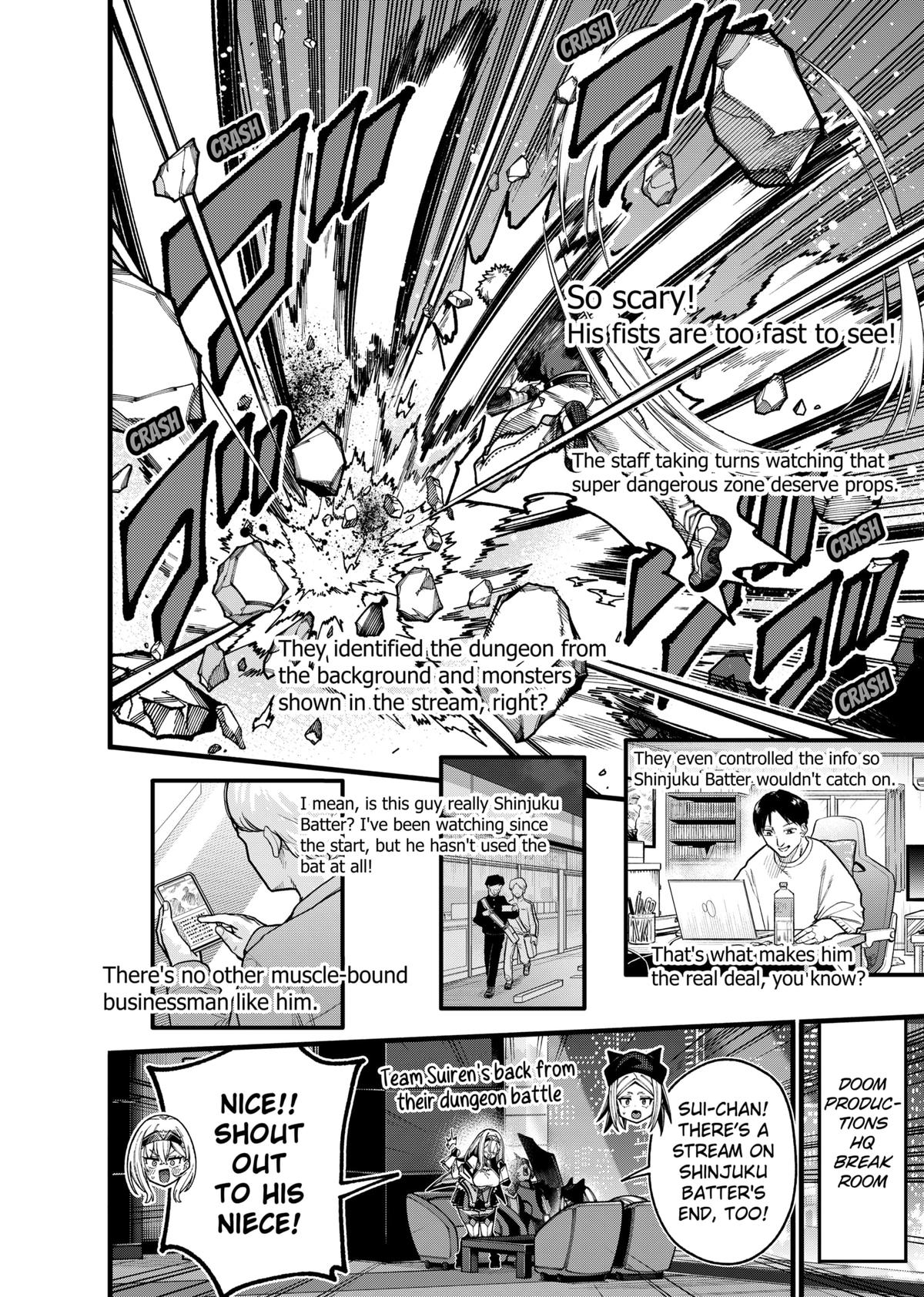 Jimi na Ojisan, Jitsu wa Eiyuu deshita. Jikaku ga Nai Mama Musou shitetara, Mei no Dungeon Haishin de Sarasareteta you desu Chap 25 - Next Chap 26