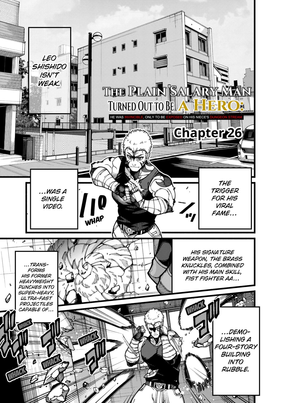 Jimi na Ojisan, Jitsu wa Eiyuu deshita. Jikaku ga Nai Mama Musou shitetara, Mei no Dungeon Haishin de Sarasareteta you desu Chap 26 - Next Chap 27