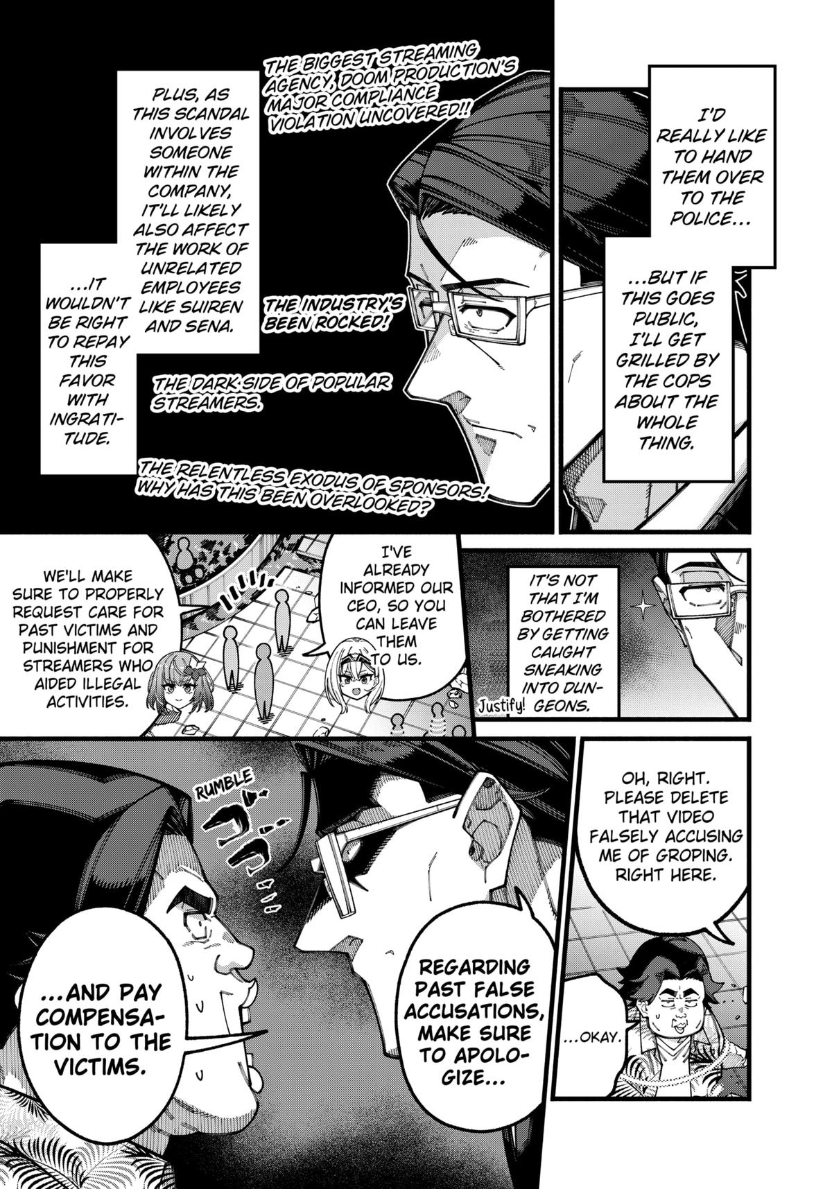 Jimi na Ojisan, Jitsu wa Eiyuu deshita. Jikaku ga Nai Mama Musou shitetara, Mei no Dungeon Haishin de Sarasareteta you desu Chap 20 - Next Chap 21