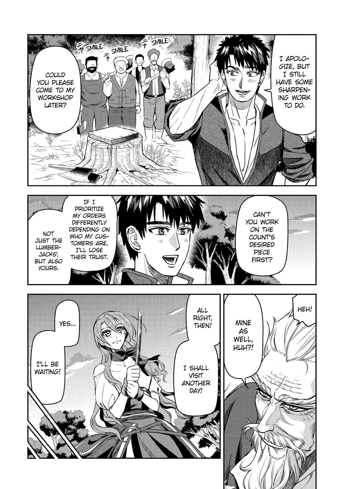 Isekai Toushou no Maken Seisakugurashi Chap 5 - Next Chap 6