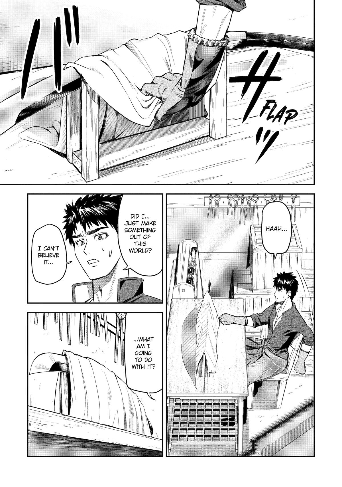 Isekai Toushou no Maken Seisakugurashi Chap 1 - Next Chap 2