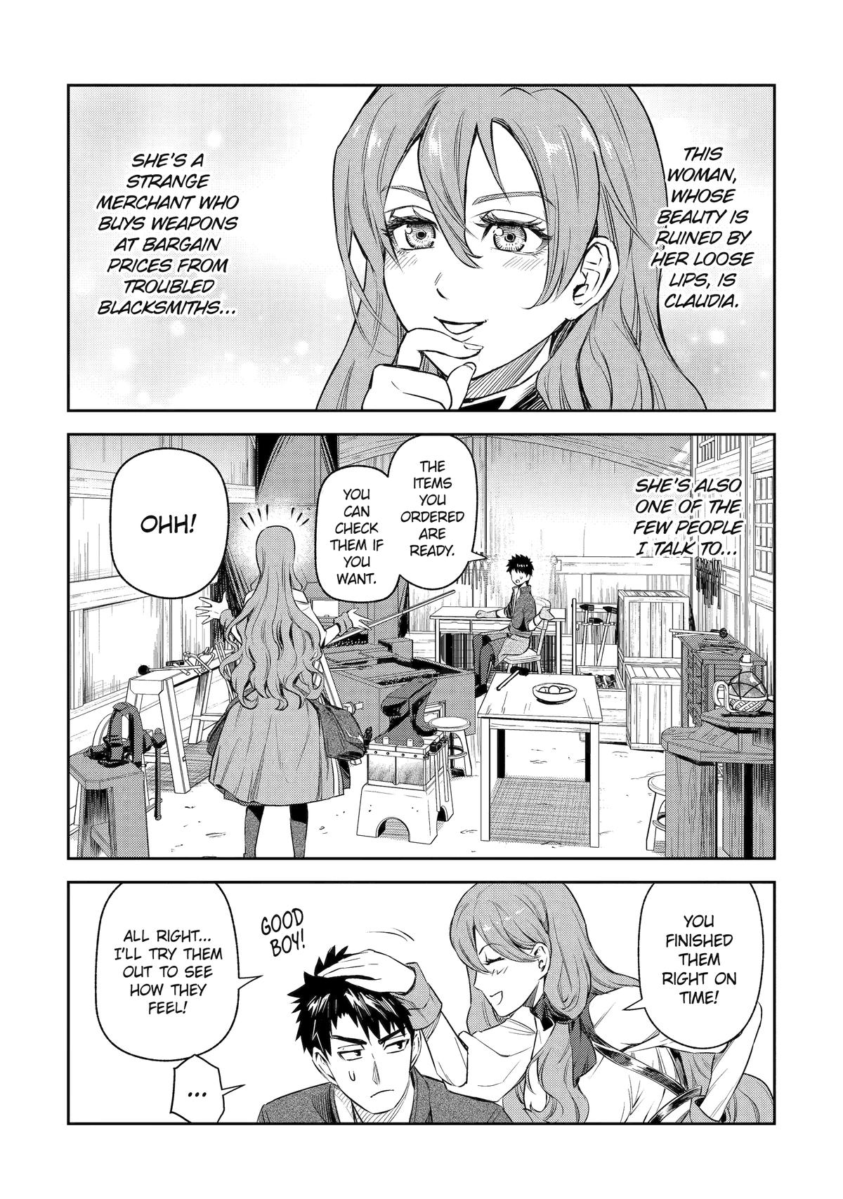 Isekai Toushou no Maken Seisakugurashi Chap 1 - Next Chap 2