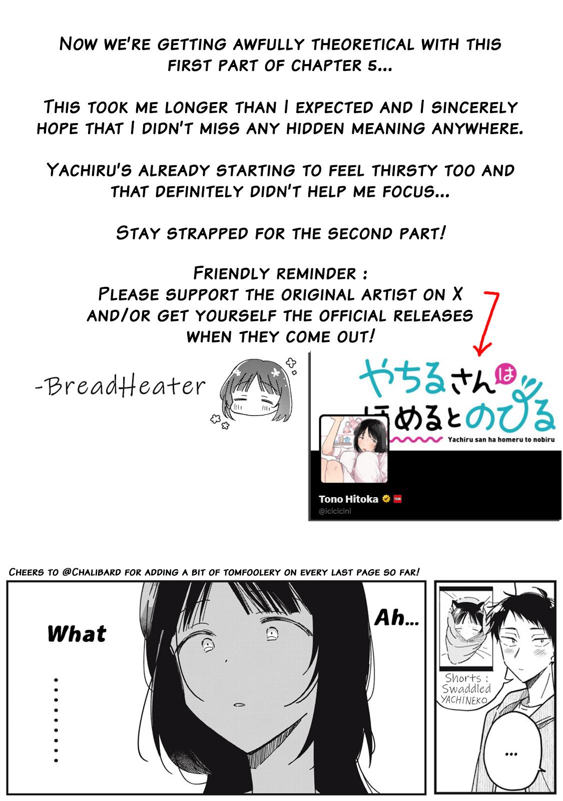 Yachiru-san wa Homeru to Nobiru Chap 5 - Next Chap 6
