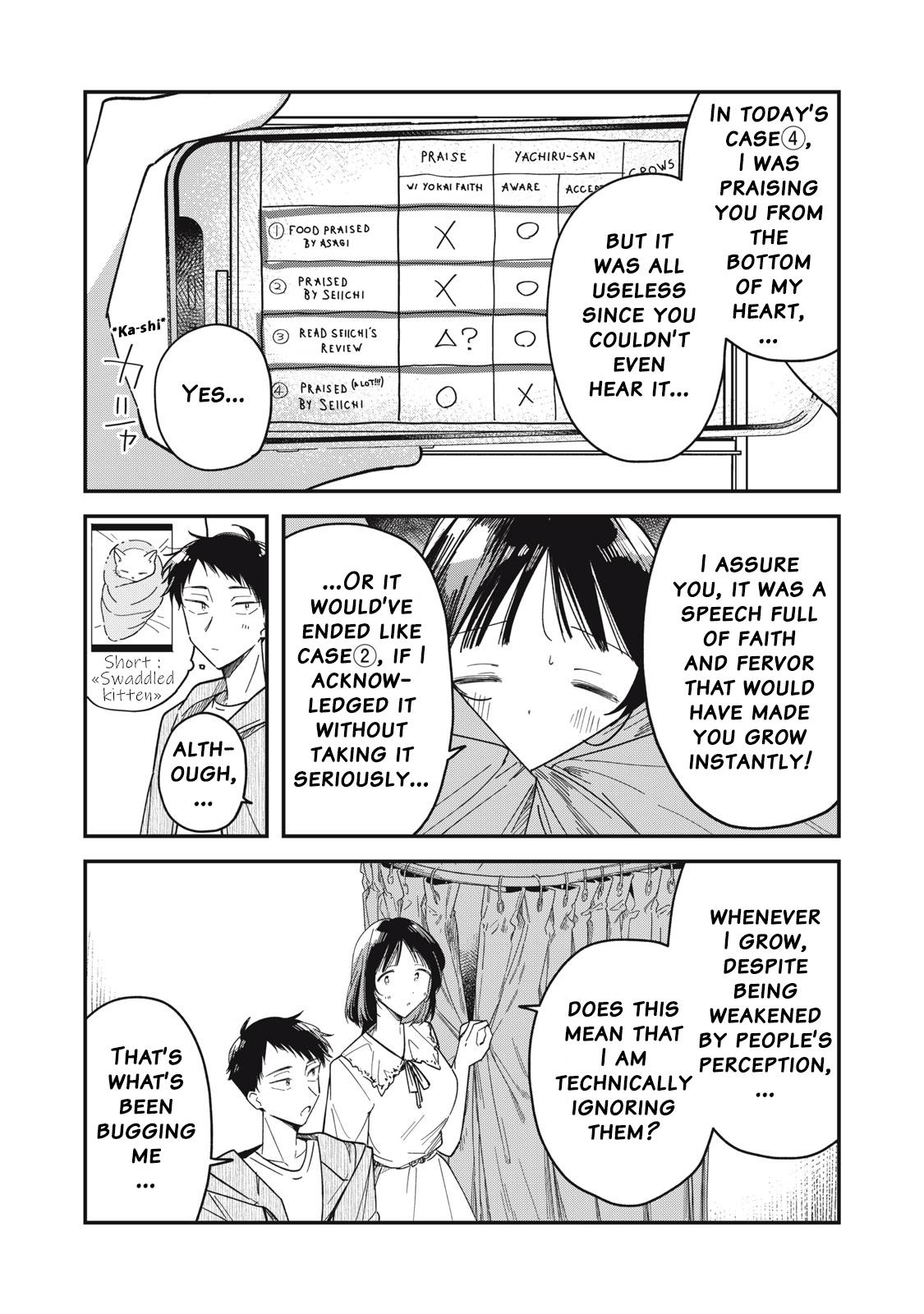 Yachiru-san wa Homeru to Nobiru Chap 5 - Next Chap 6