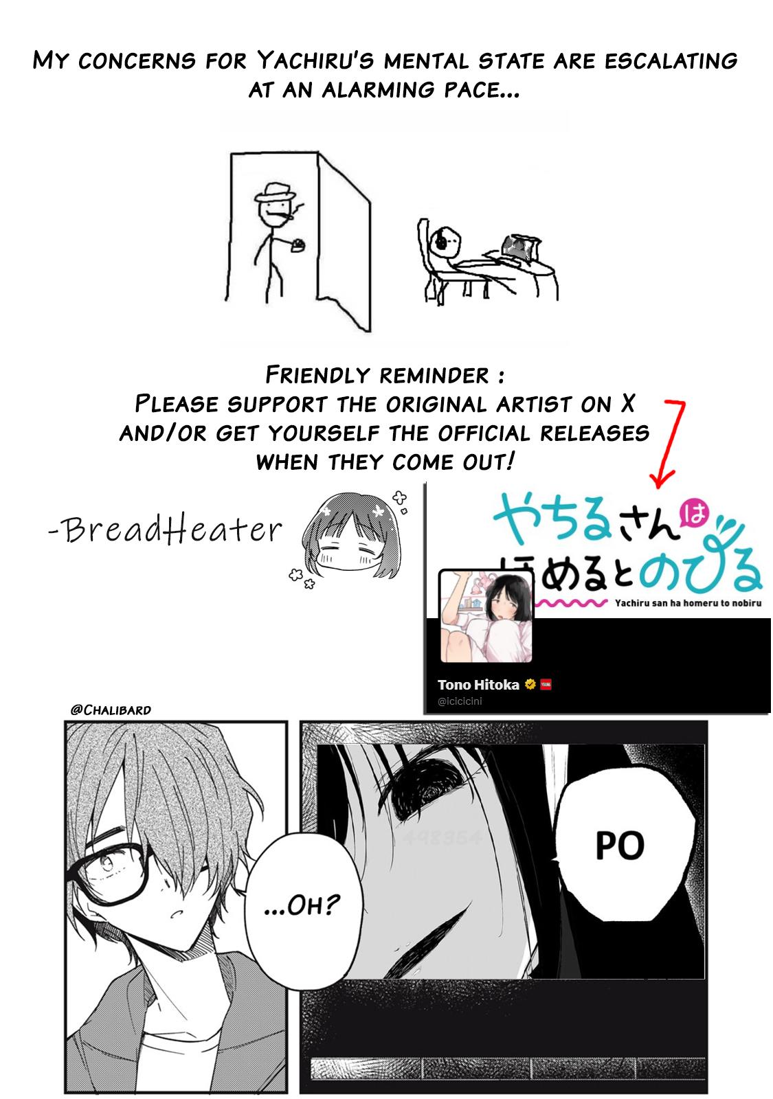 Yachiru-san wa Homeru to Nobiru Chap 5.2 - Next Chap 6.2