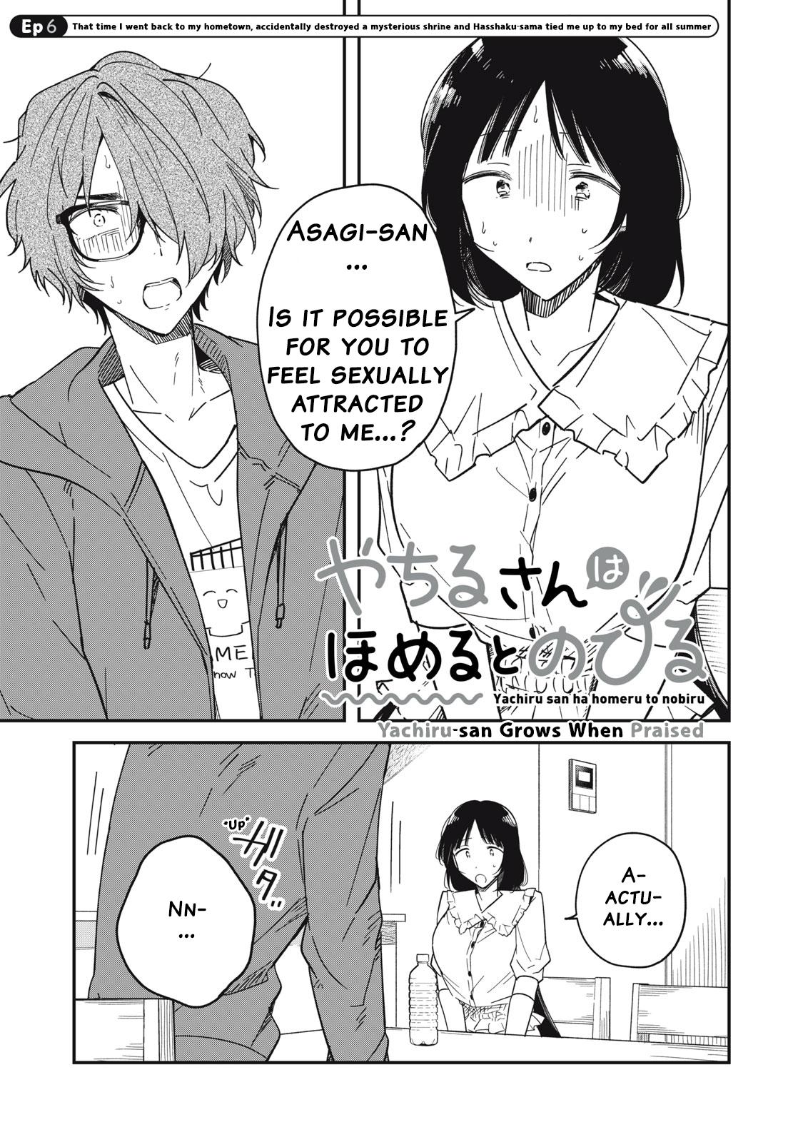 Yachiru-san wa Homeru to Nobiru Chap 6 - Next Chap 7