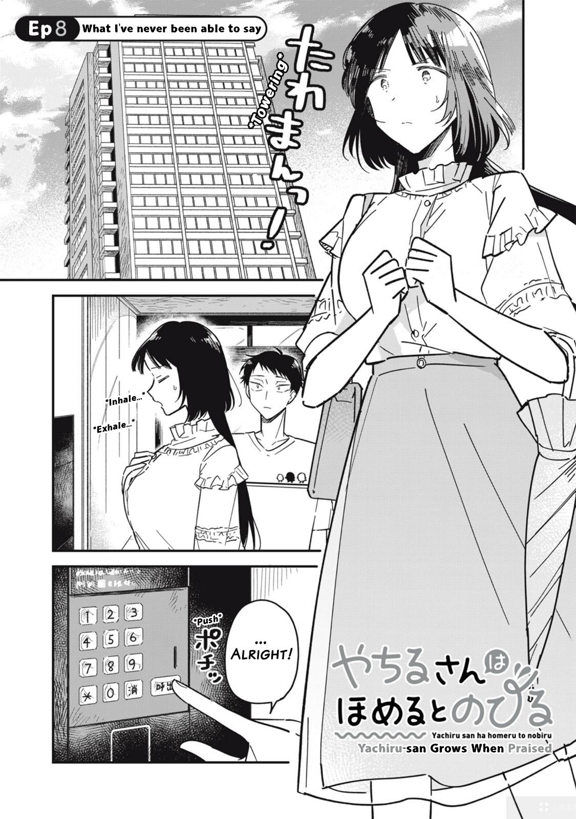 Yachiru-san wa Homeru to Nobiru Chap 8.1 - Next Chap 9.1