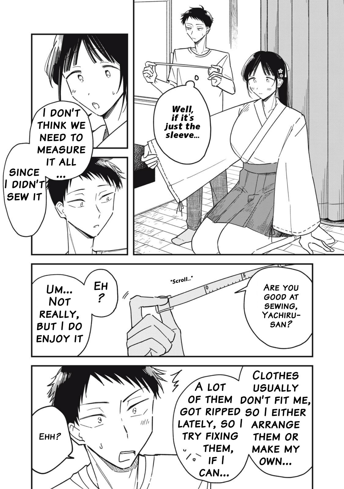 Yachiru-san wa Homeru to Nobiru Chap 9.2 - Next Chap 10.2