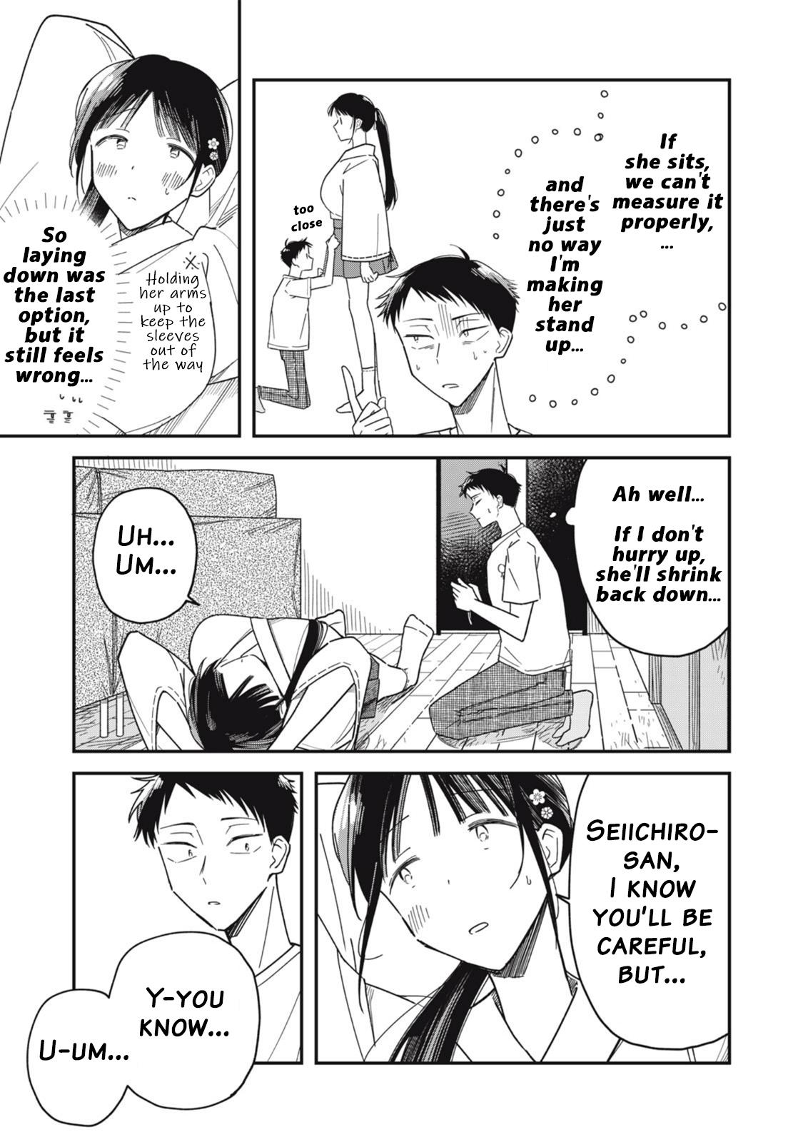 Yachiru-san wa Homeru to Nobiru Chap 9.2 - Next Chap 10.2