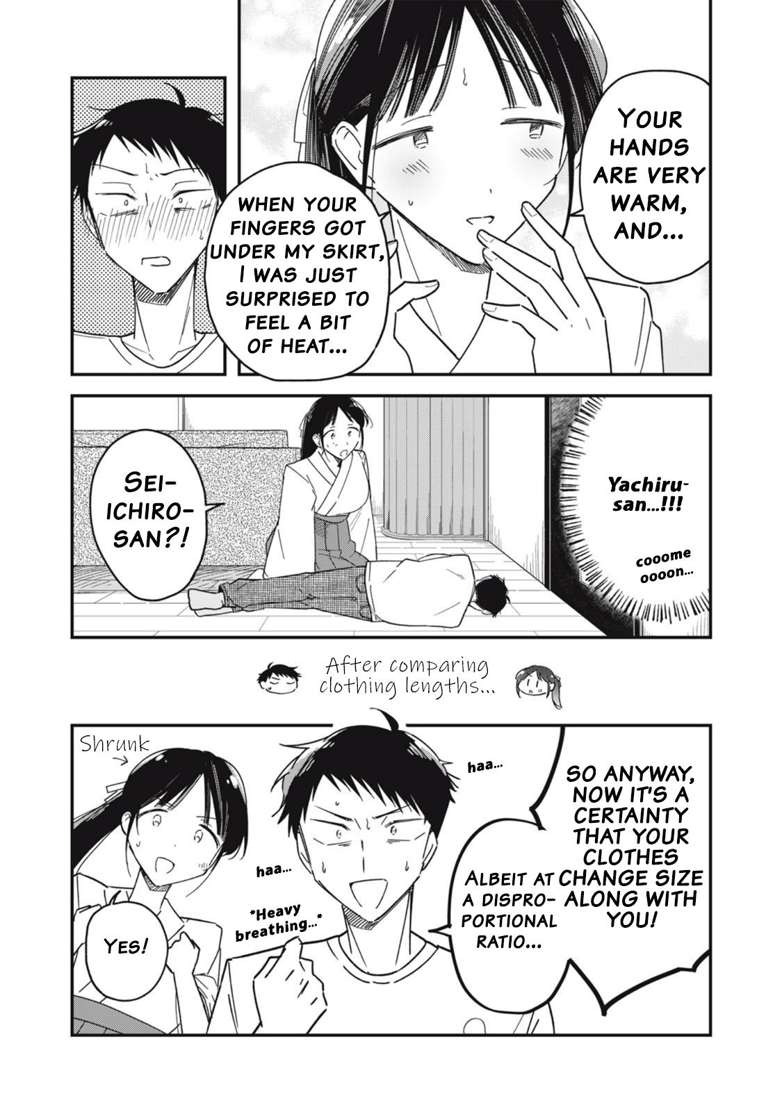 Yachiru-san wa Homeru to Nobiru Chap 9.2 - Next Chap 10.2