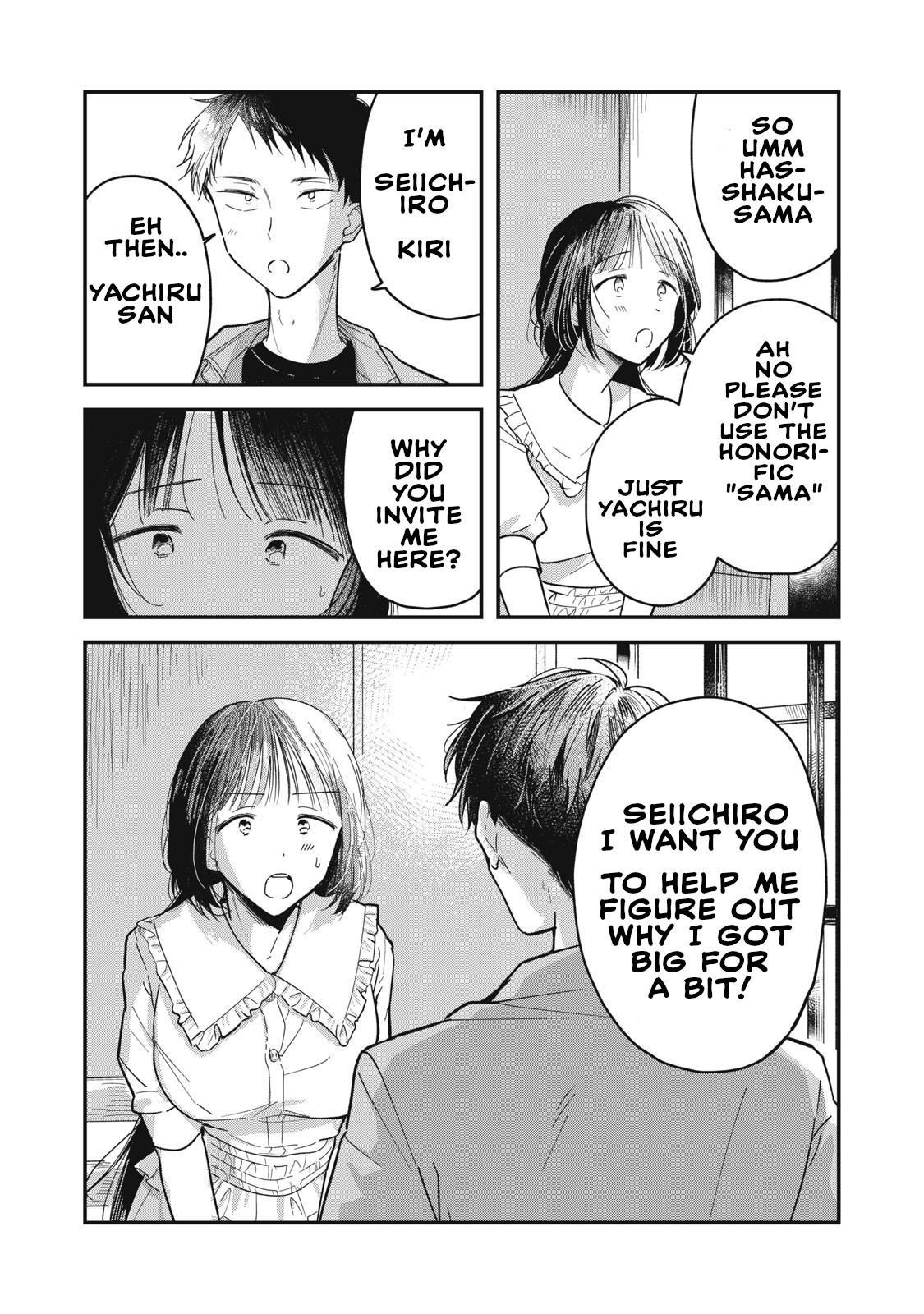 Yachiru-san wa Homeru to Nobiru Chap 1 - Next Chap 2