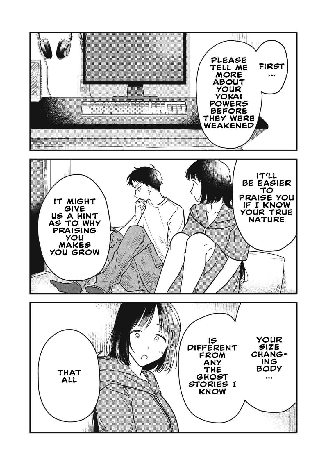 Yachiru-san wa Homeru to Nobiru Chap 2 - Next Chap 3