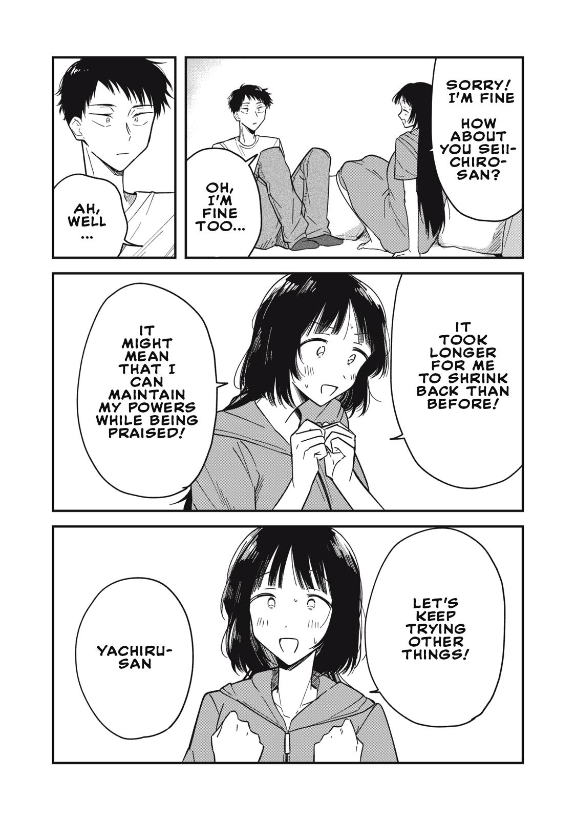 Yachiru-san wa Homeru to Nobiru Chap 2 - Next Chap 3