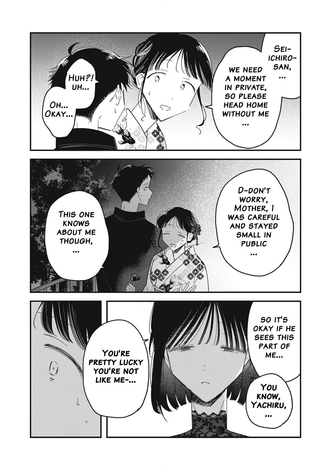 Yachiru-san wa Homeru to Nobiru Chap 14.1 - Next Chap 15.1