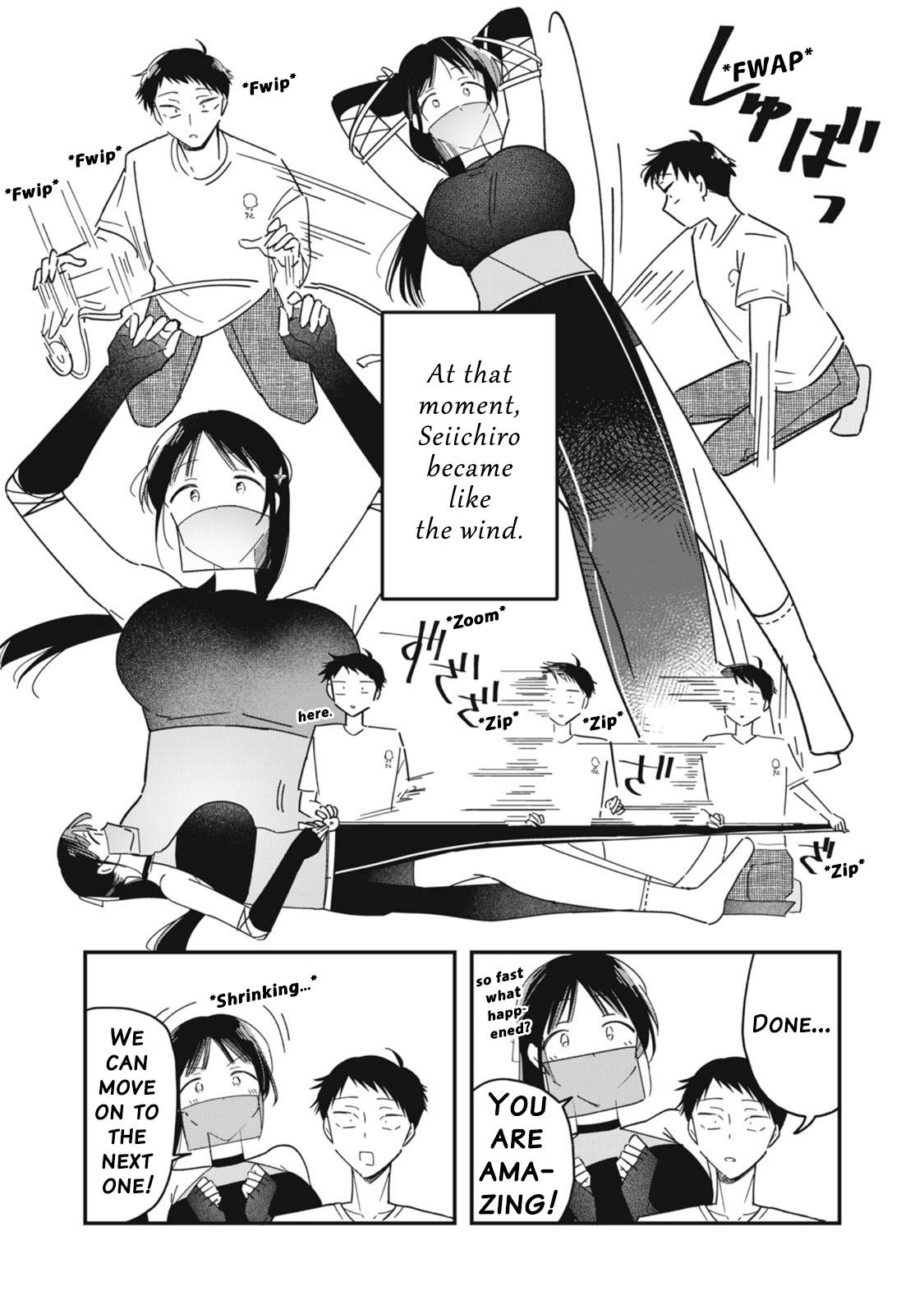 Yachiru-san wa Homeru to Nobiru Chap 10.1 - Next Chap 11.1