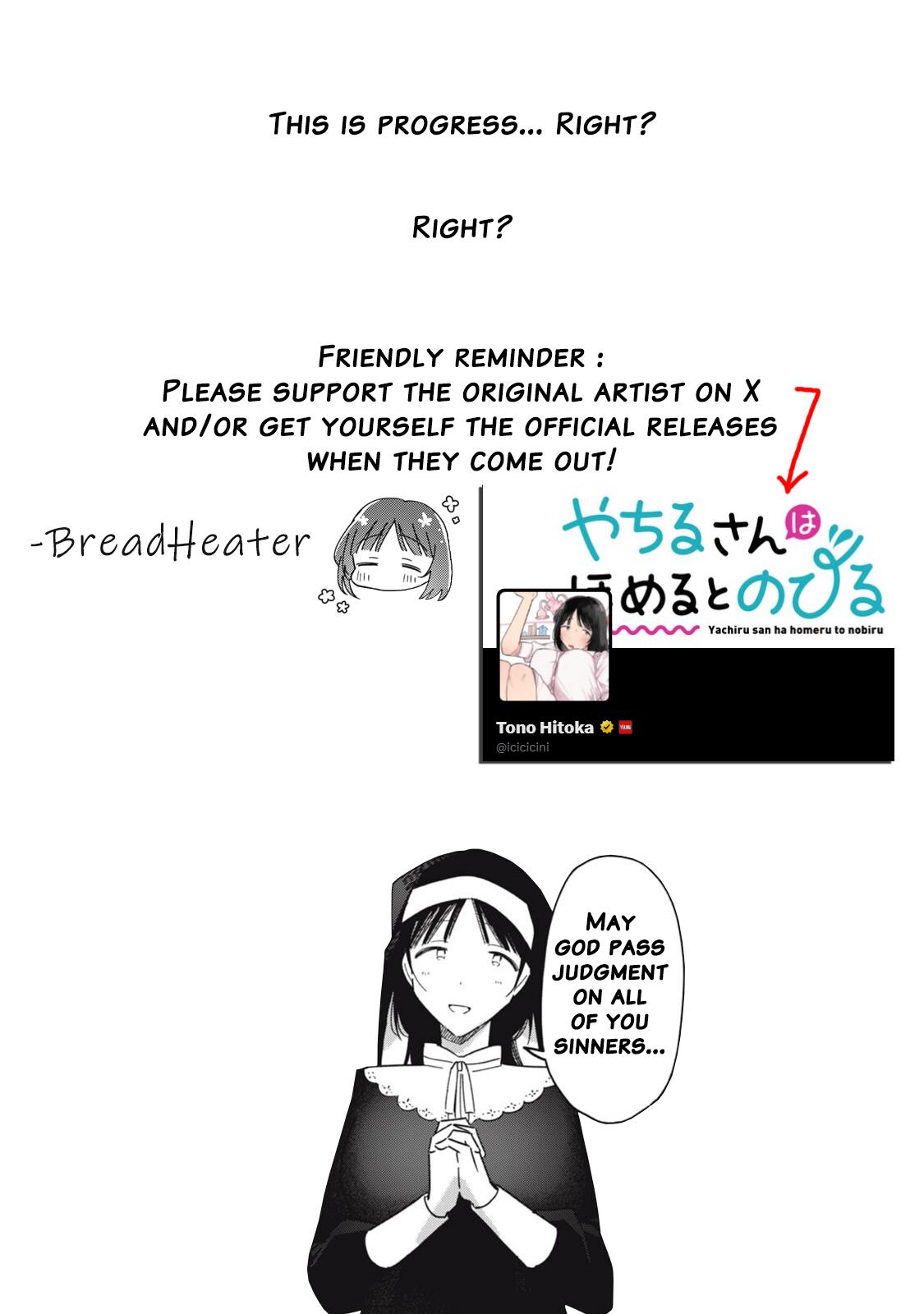 Yachiru-san wa Homeru to Nobiru Chap 10.2 - Next Chap 11.2