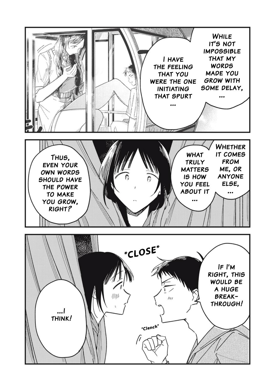 Yachiru-san wa Homeru to Nobiru Chap 11.1 - Next Chap 12.1