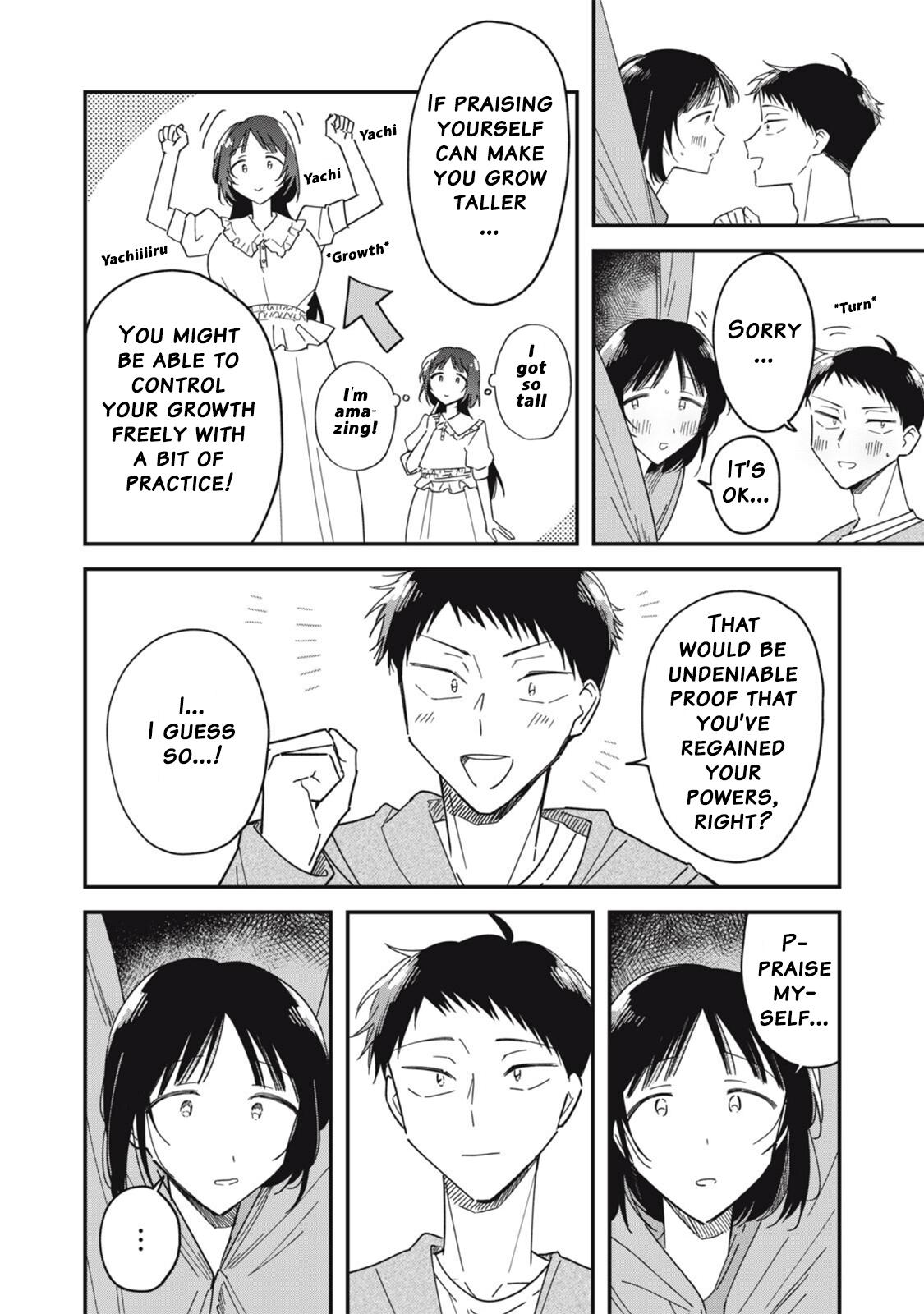 Yachiru-san wa Homeru to Nobiru Chap 11.1 - Next Chap 12.1