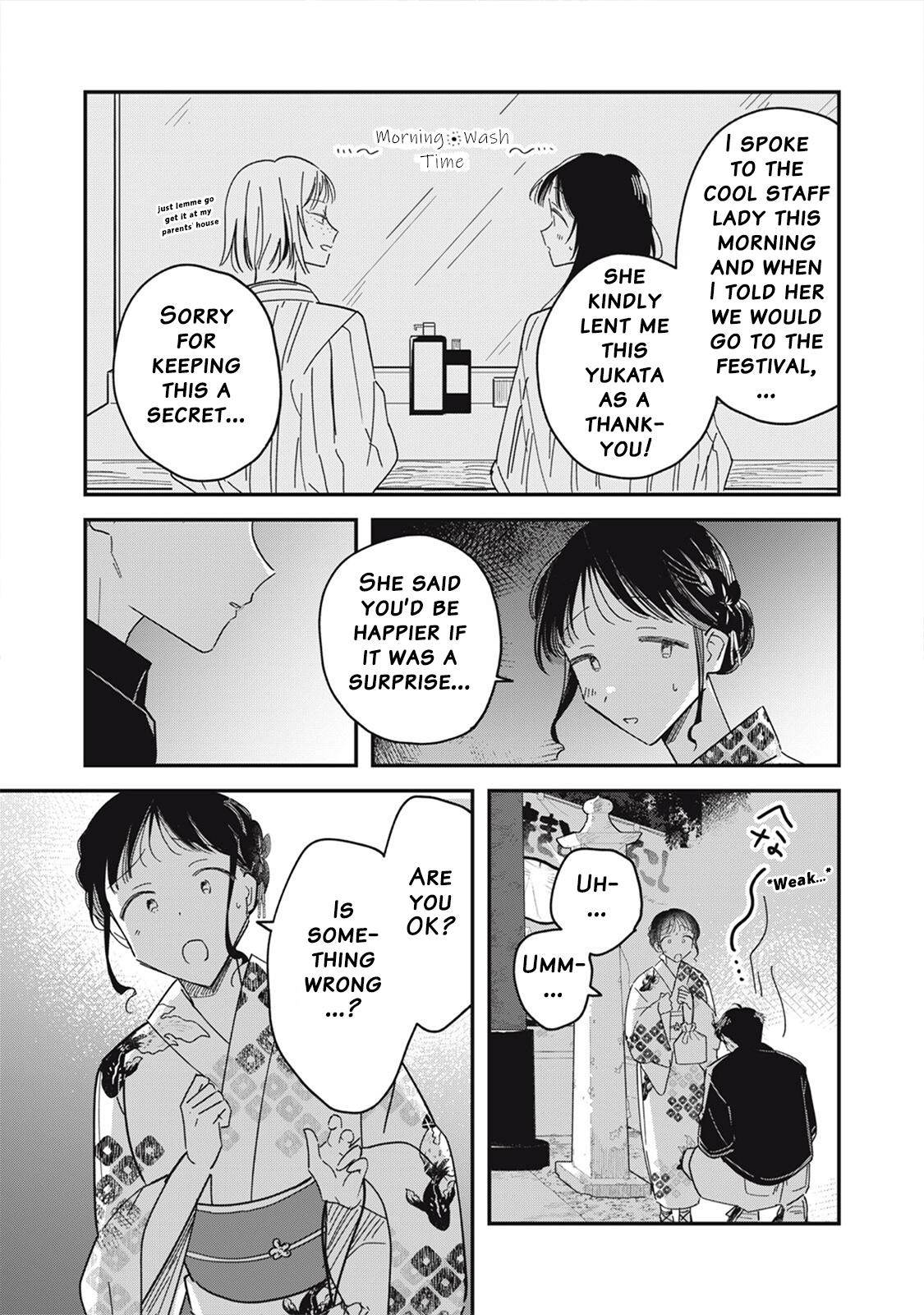 Yachiru-san wa Homeru to Nobiru Chap 13.1 - Next Chap 14.1