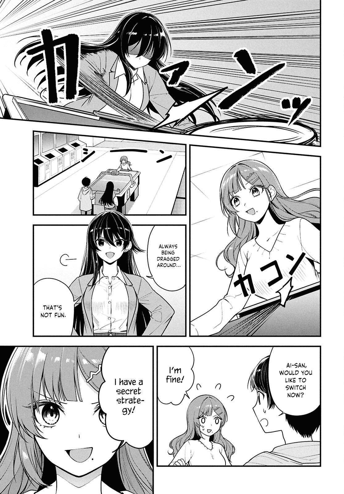 Tonari no Seki no Yankee Shimizu-san ga Kami wo Kuroku Sometekita Chap 7 - Next Chap 8