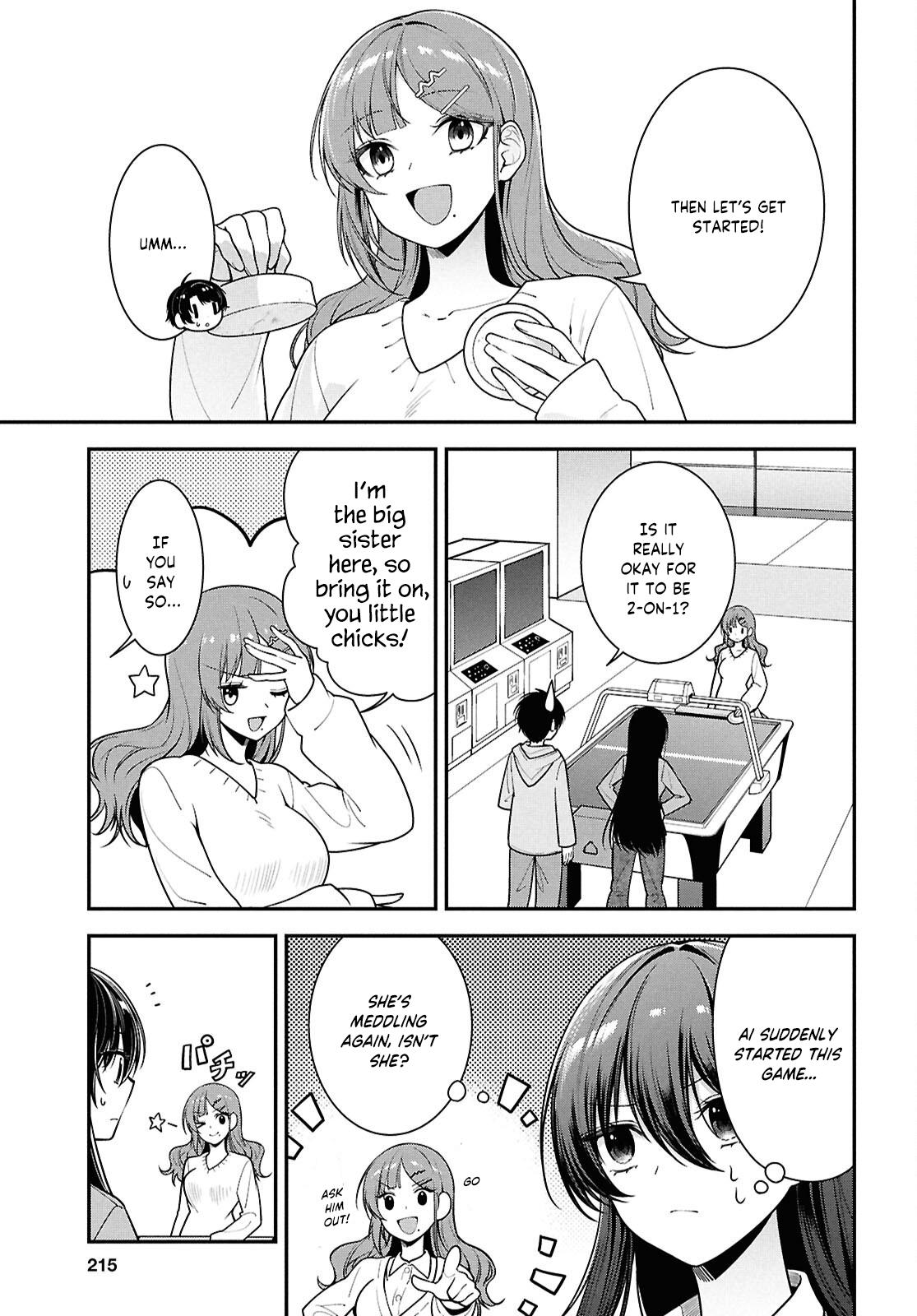 Tonari no Seki no Yankee Shimizu-san ga Kami wo Kuroku Sometekita Chap 7 - Next Chap 8