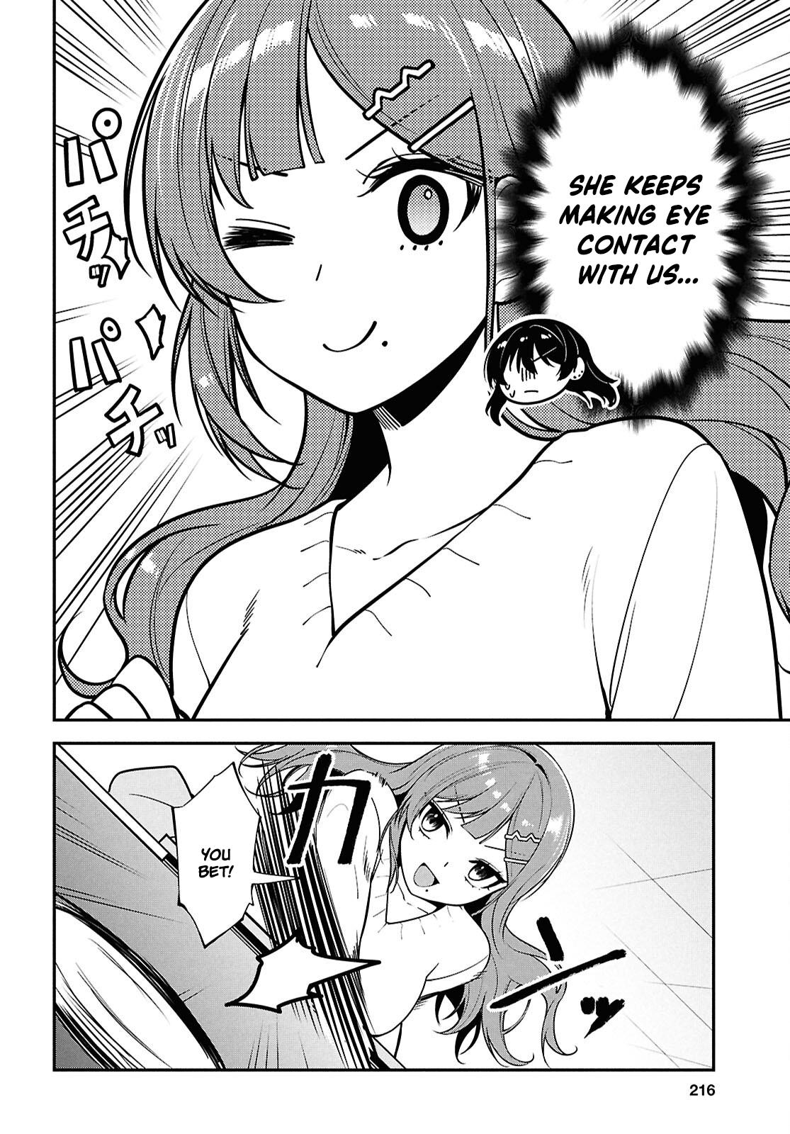 Tonari no Seki no Yankee Shimizu-san ga Kami wo Kuroku Sometekita Chap 7 - Next Chap 8