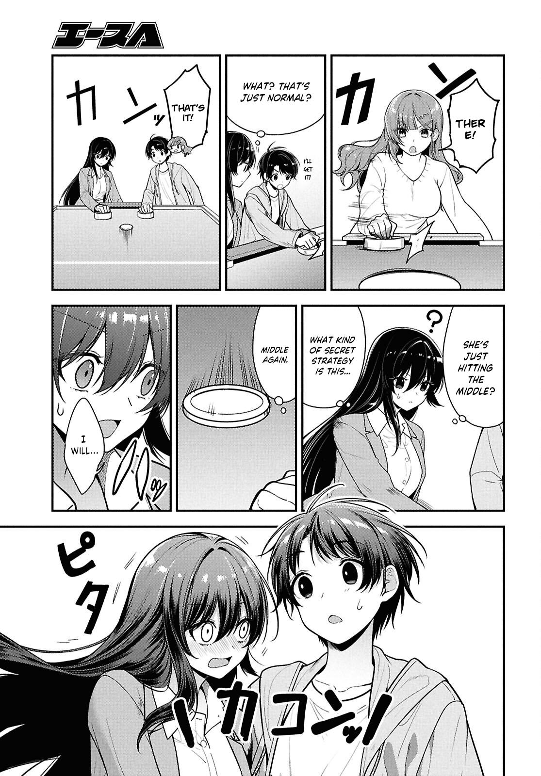 Tonari no Seki no Yankee Shimizu-san ga Kami wo Kuroku Sometekita Chap 7 - Next Chap 8