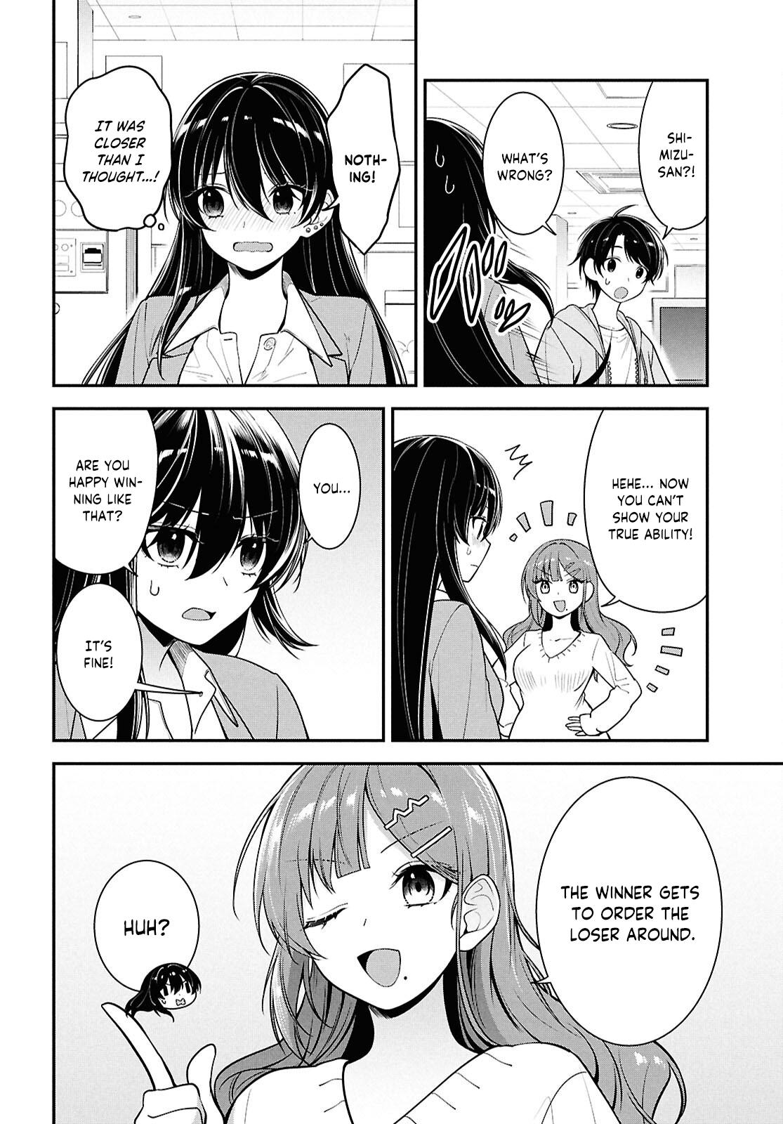 Tonari no Seki no Yankee Shimizu-san ga Kami wo Kuroku Sometekita Chap 7 - Next Chap 8