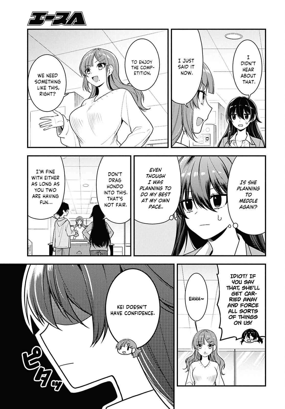 Tonari no Seki no Yankee Shimizu-san ga Kami wo Kuroku Sometekita Chap 7 - Next Chap 8